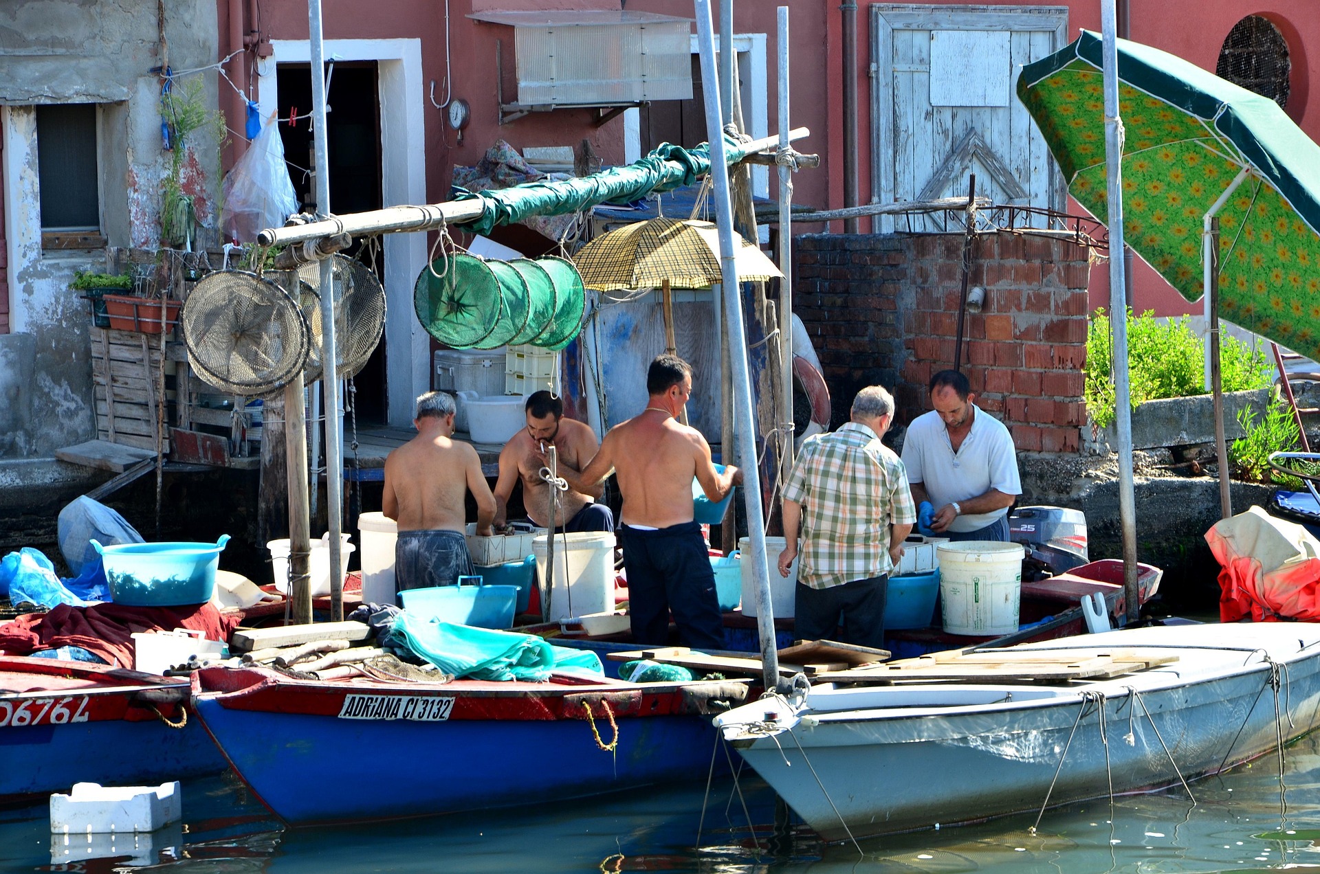 Fish market in Chioggia