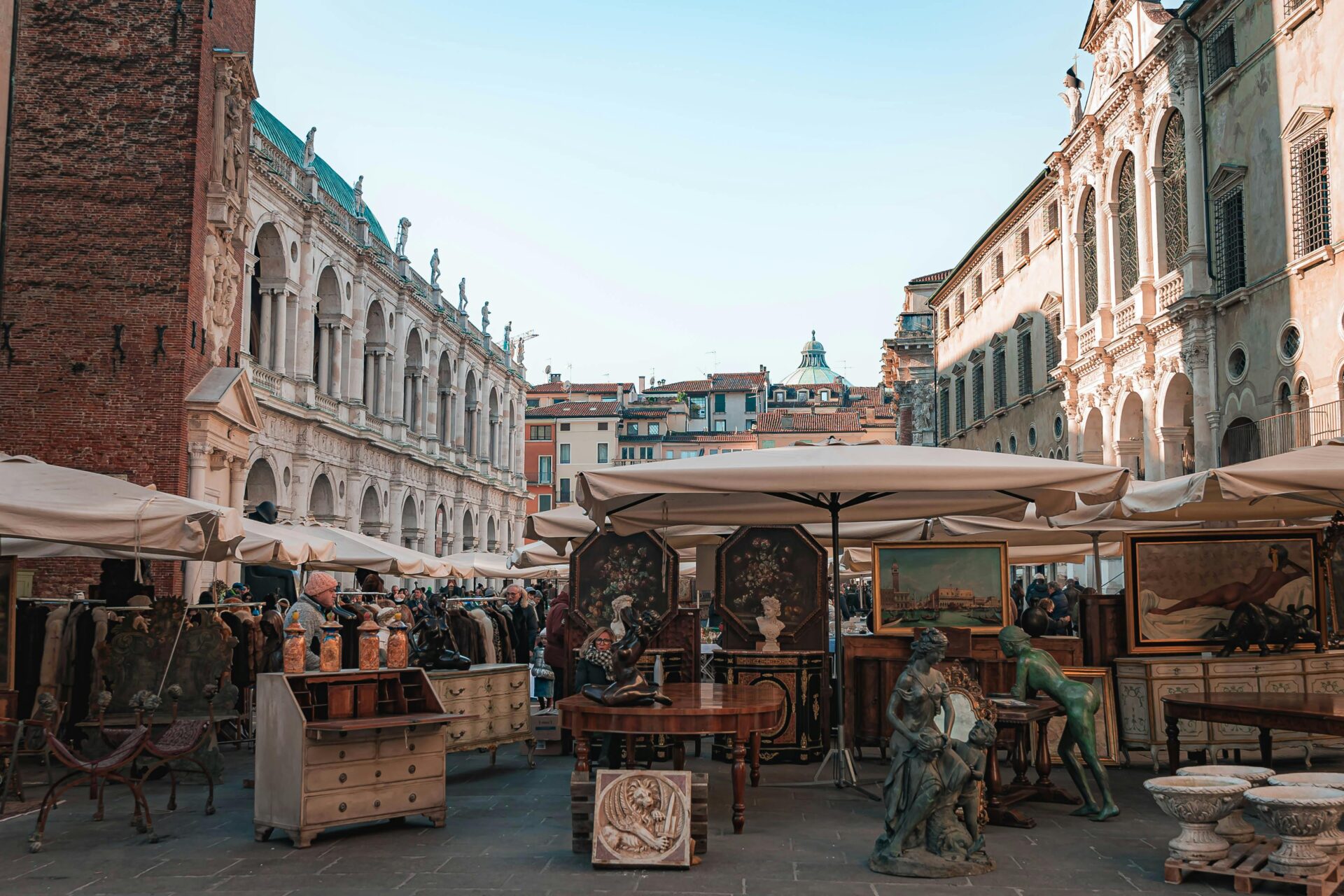 Antique Market in Vicenza Photography