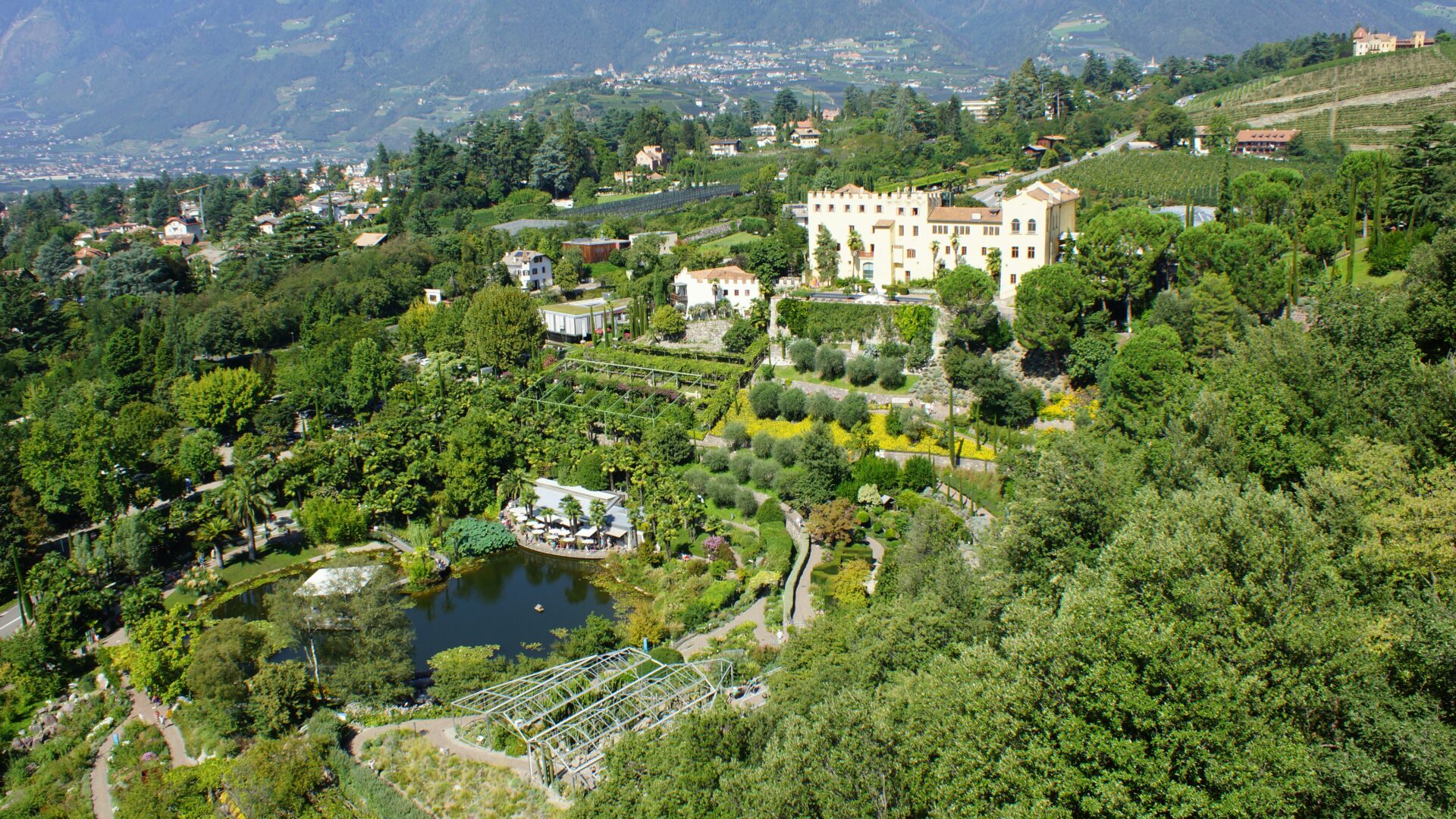 Landmark in Merano, South Tyrol, Italy