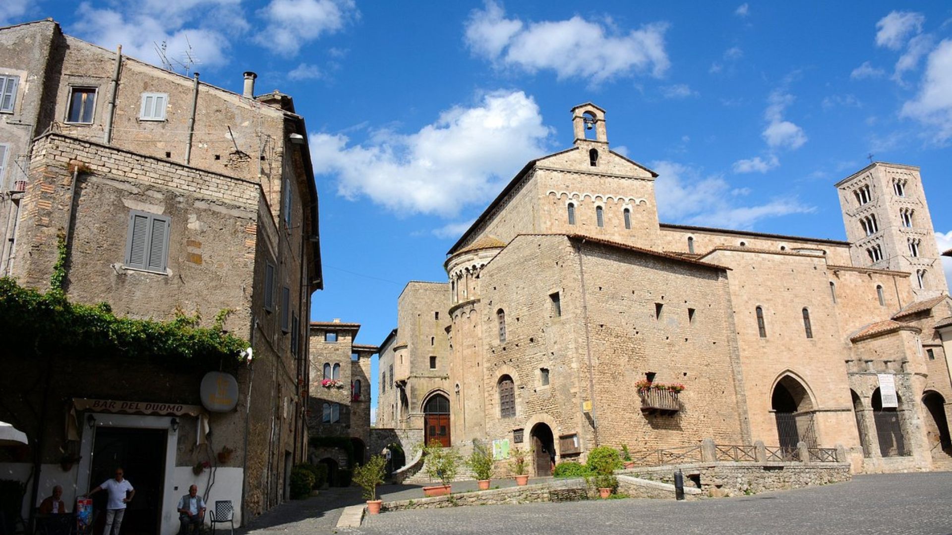 Image of a church in Anagni, Italy