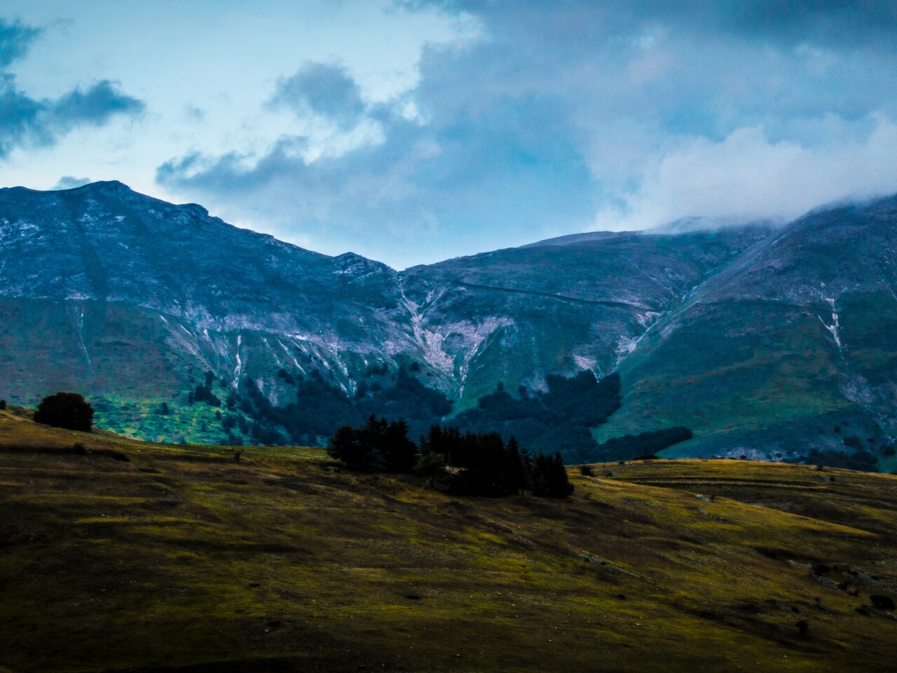 Apennine mountain in Italy