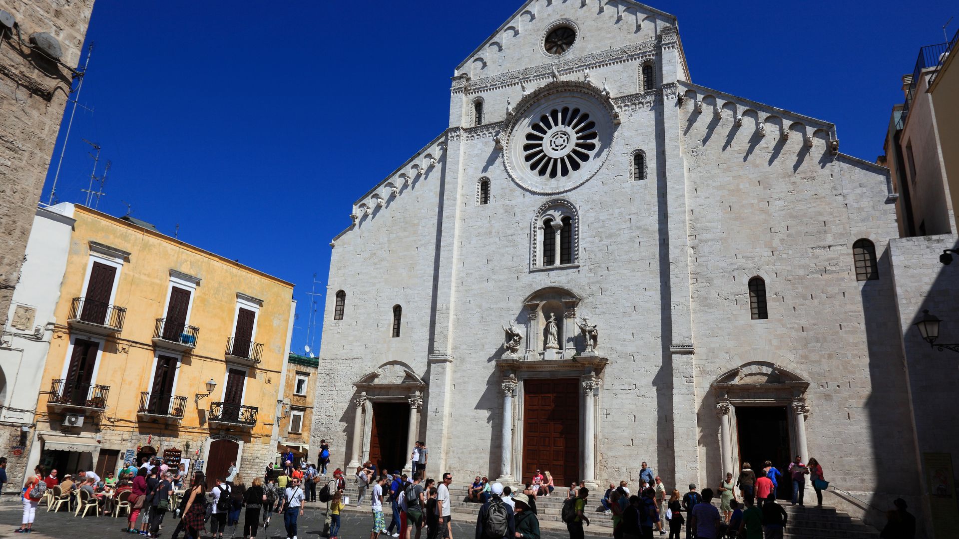 Image shows Bari Cathedral (Cathedral of San Sabino), Bari Vecchia, Italy (4).