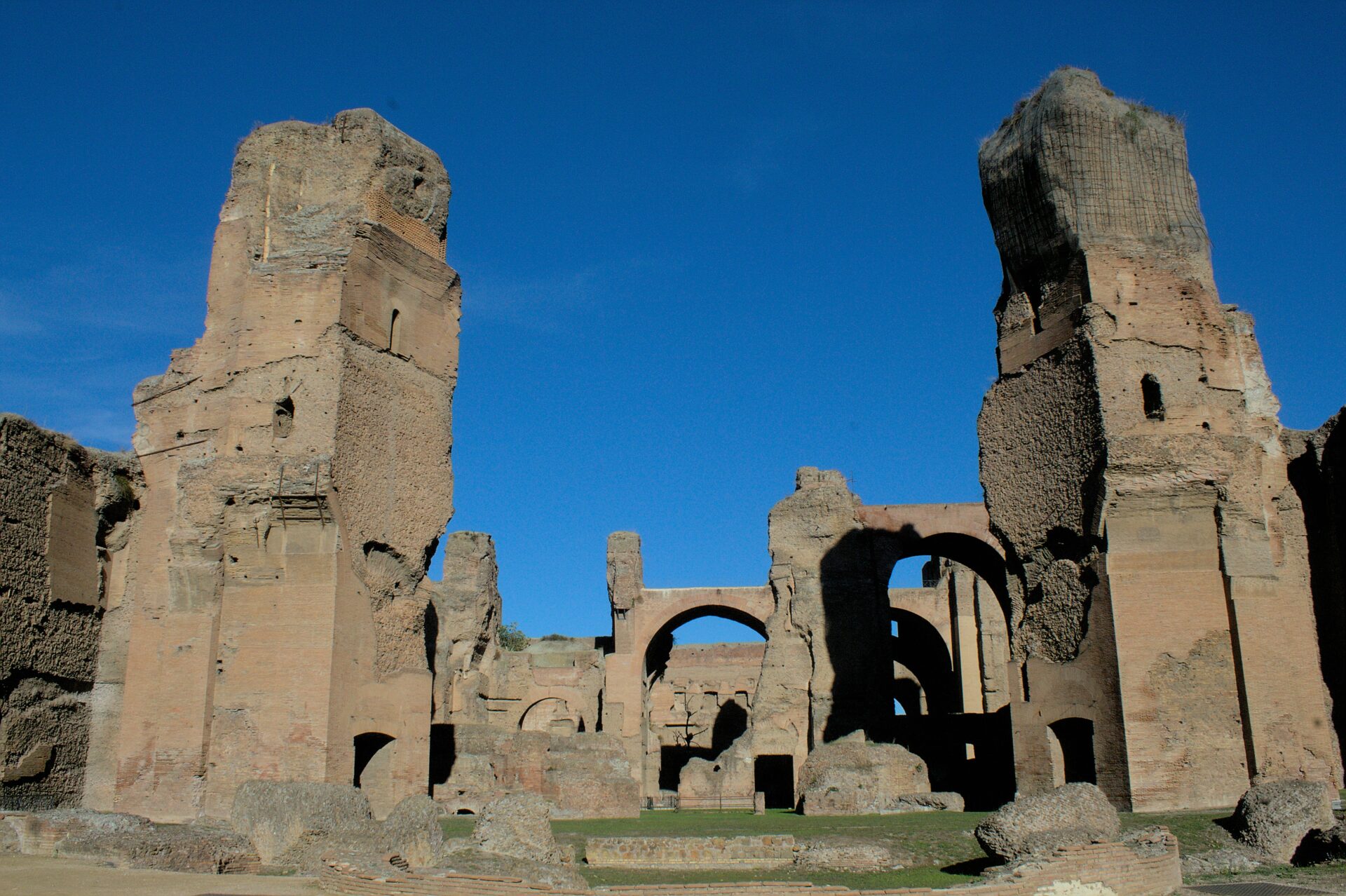 Baths of Caracalla - ancient bath ruins in Rome