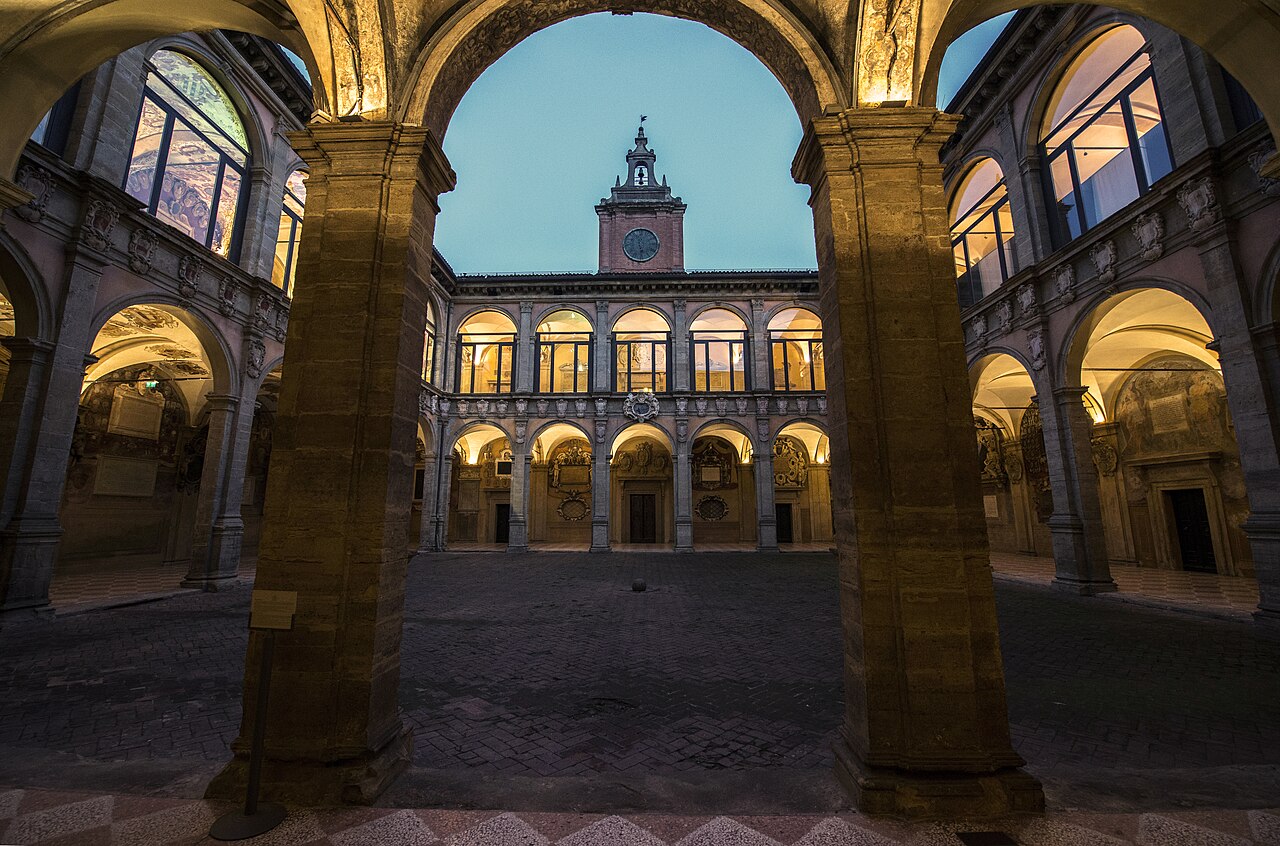 The University of Bologna in Italy, recognized as the oldest university in Europe, featuring historic architecture and a legacy of academic excellence dating back to 1088.