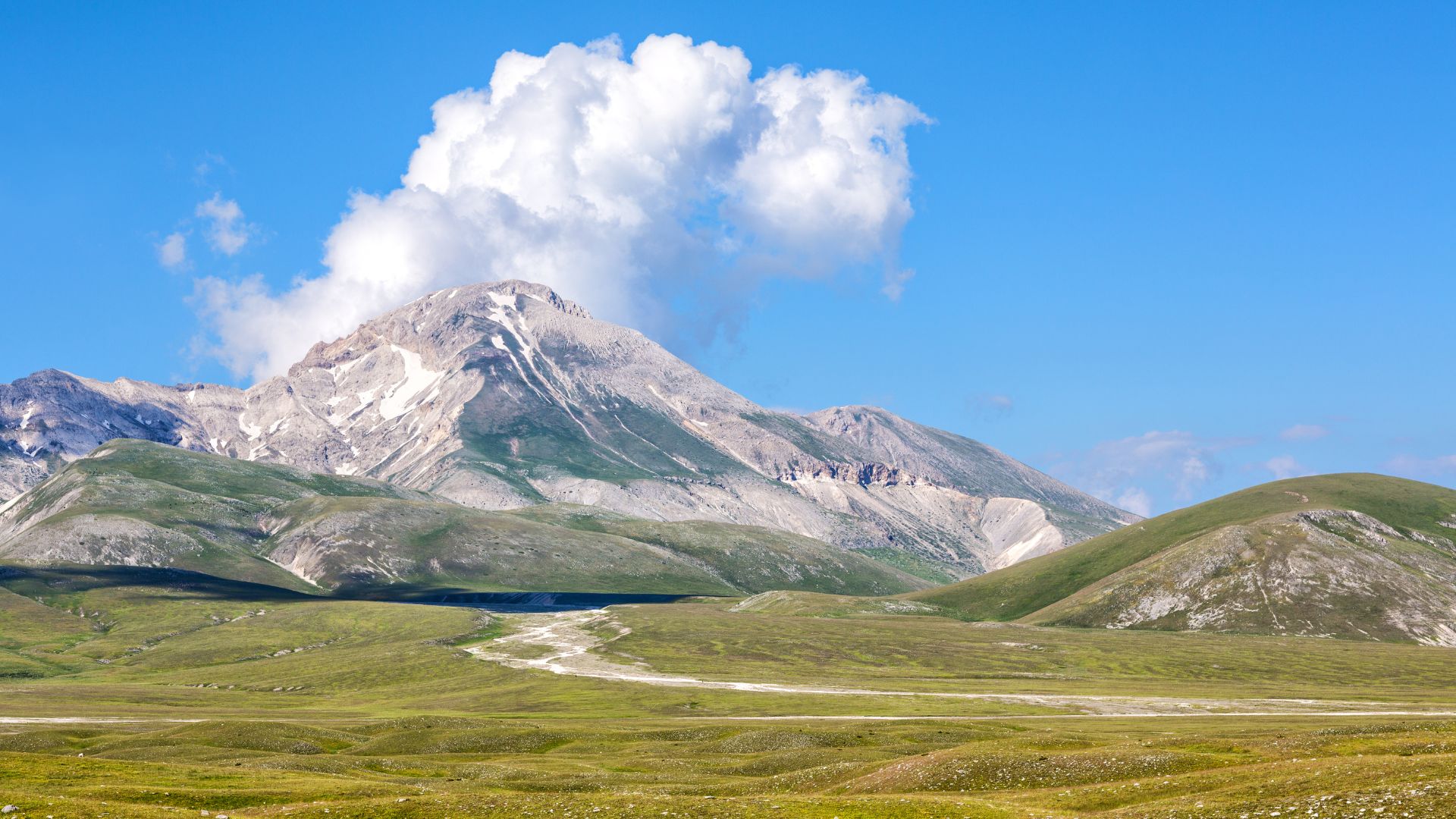 Image shows Campo Imperatore, Gran Sasso National Park, Italy