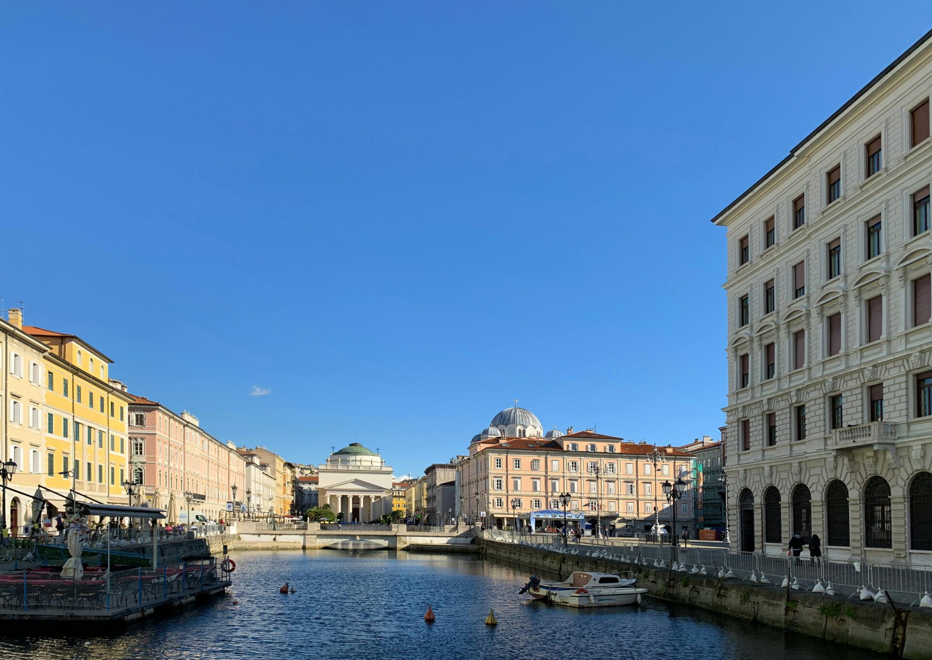 Canal Grande in Trieste, Italy