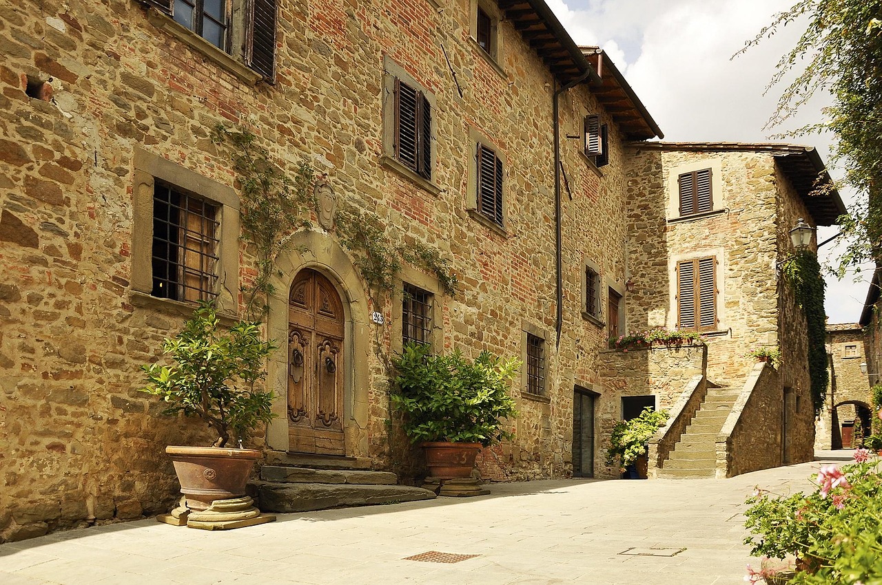 Castello di Volpaia - Old Winery in Chianti Region of Italy