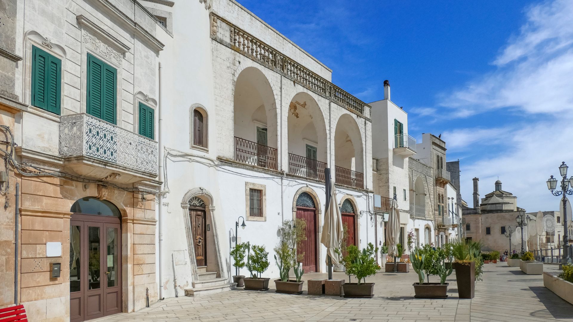 Image shows Cisternino, Itria Valley of Puglia, Italy