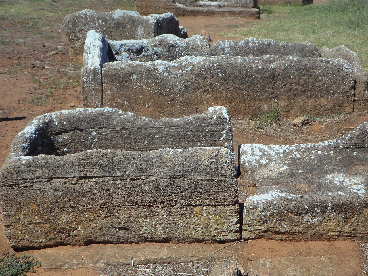 Coffin - Etruscan excavations