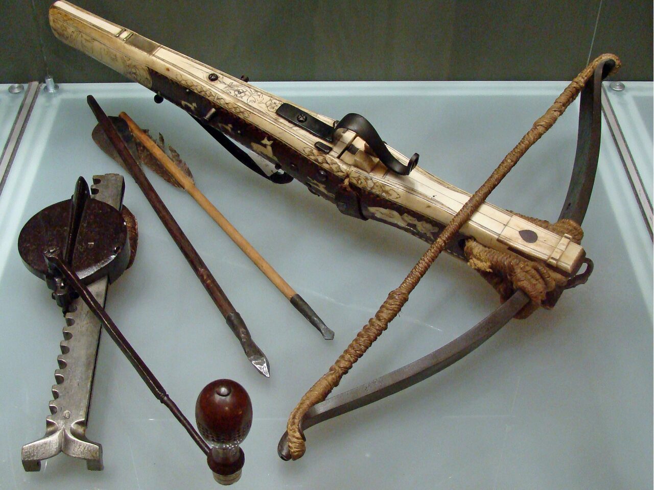 Crossbow weapon - medieval weapon