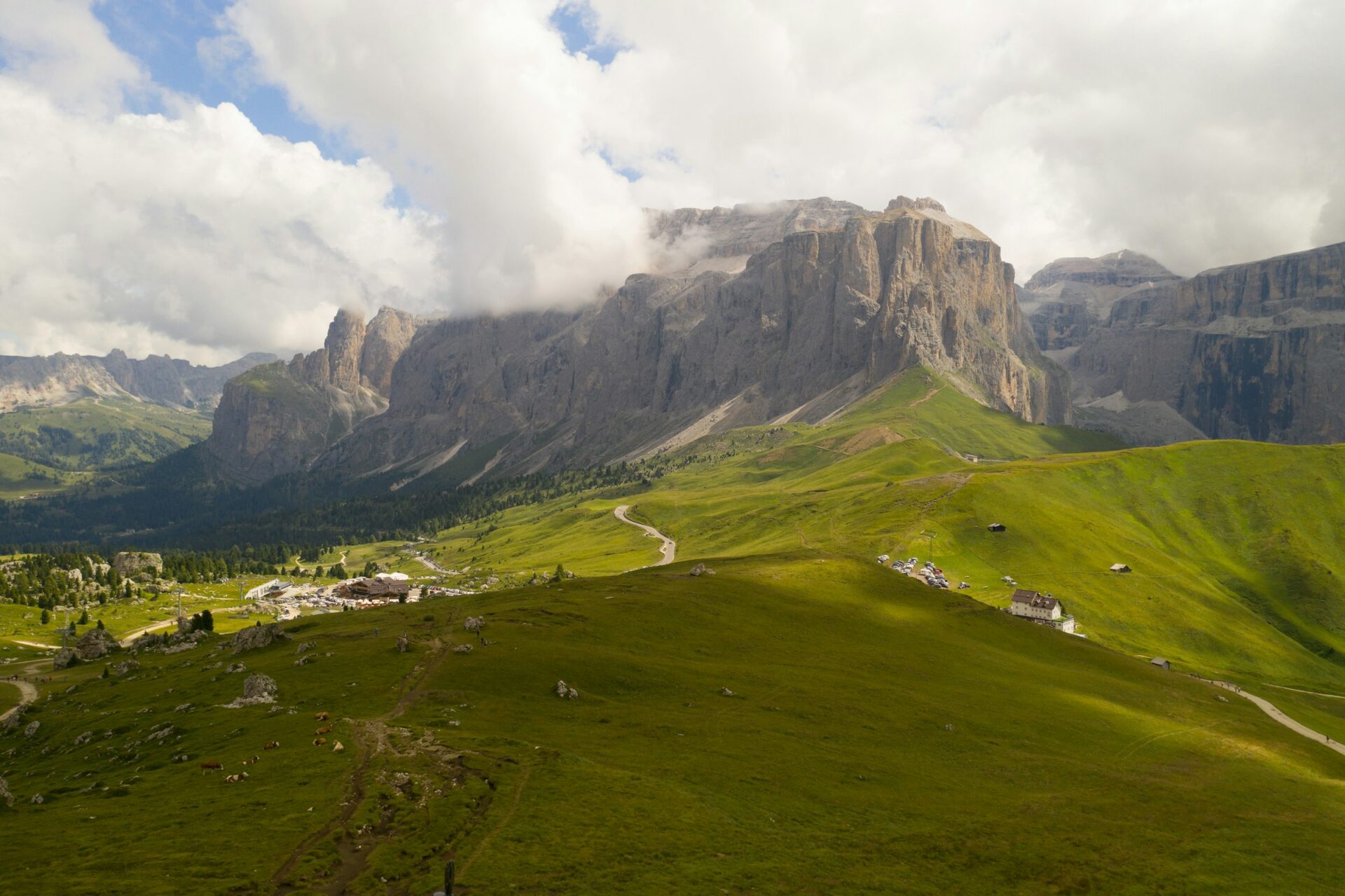 Dolomites in summer