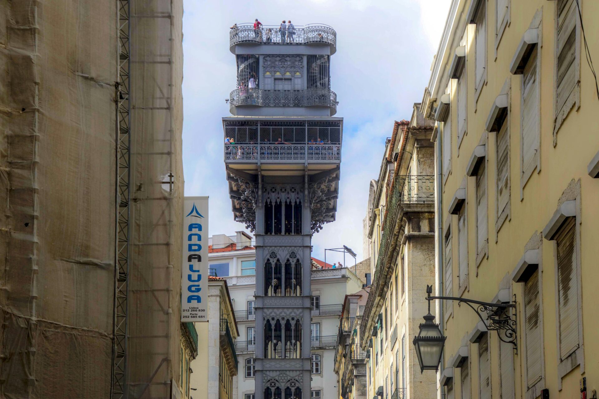 View of the Elevador de Santa Justa