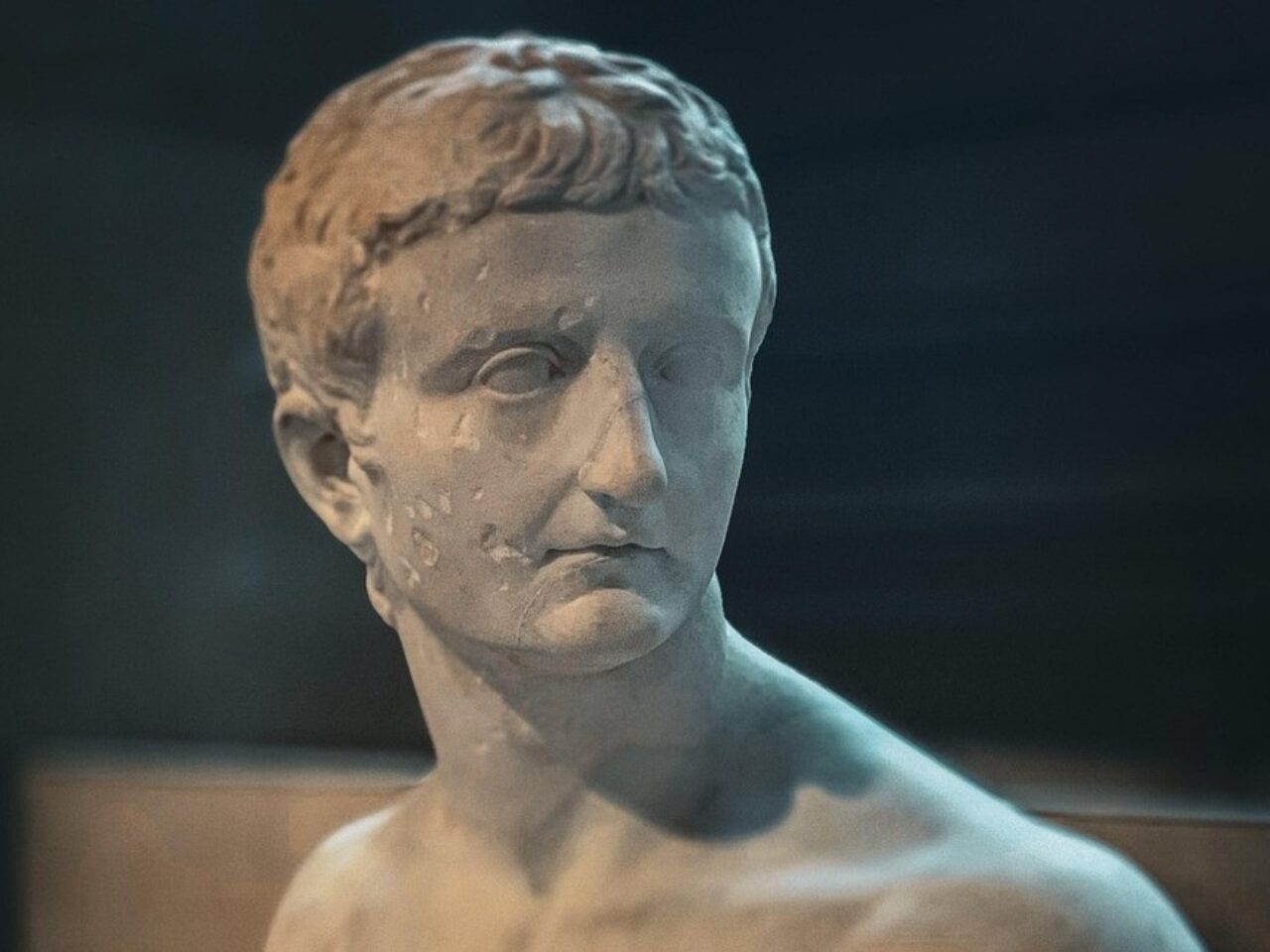 Emperor Tiberius Statue