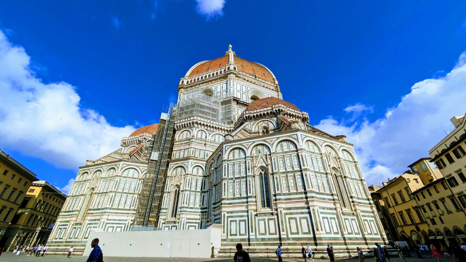 Facade of Florence Cathedral, Piazza del Duomo