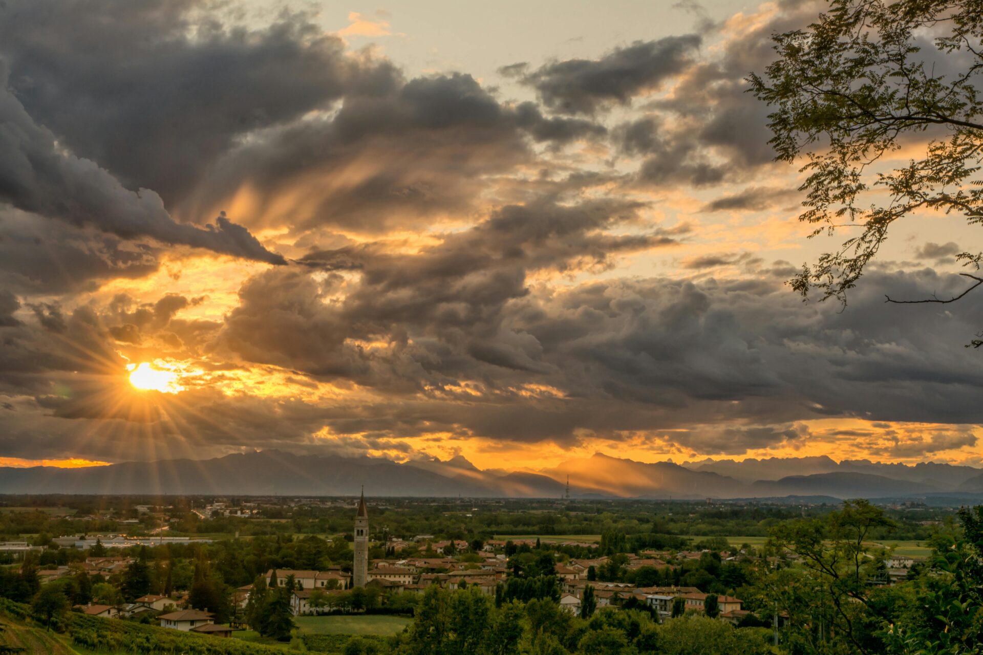 View of Friuli, Italy