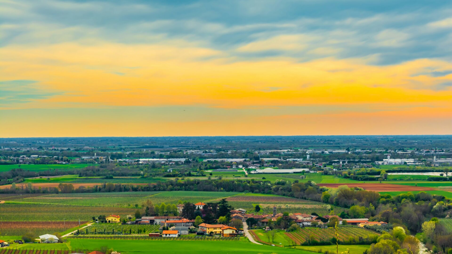 View of Friuli-Venezia Giulia, Italy
