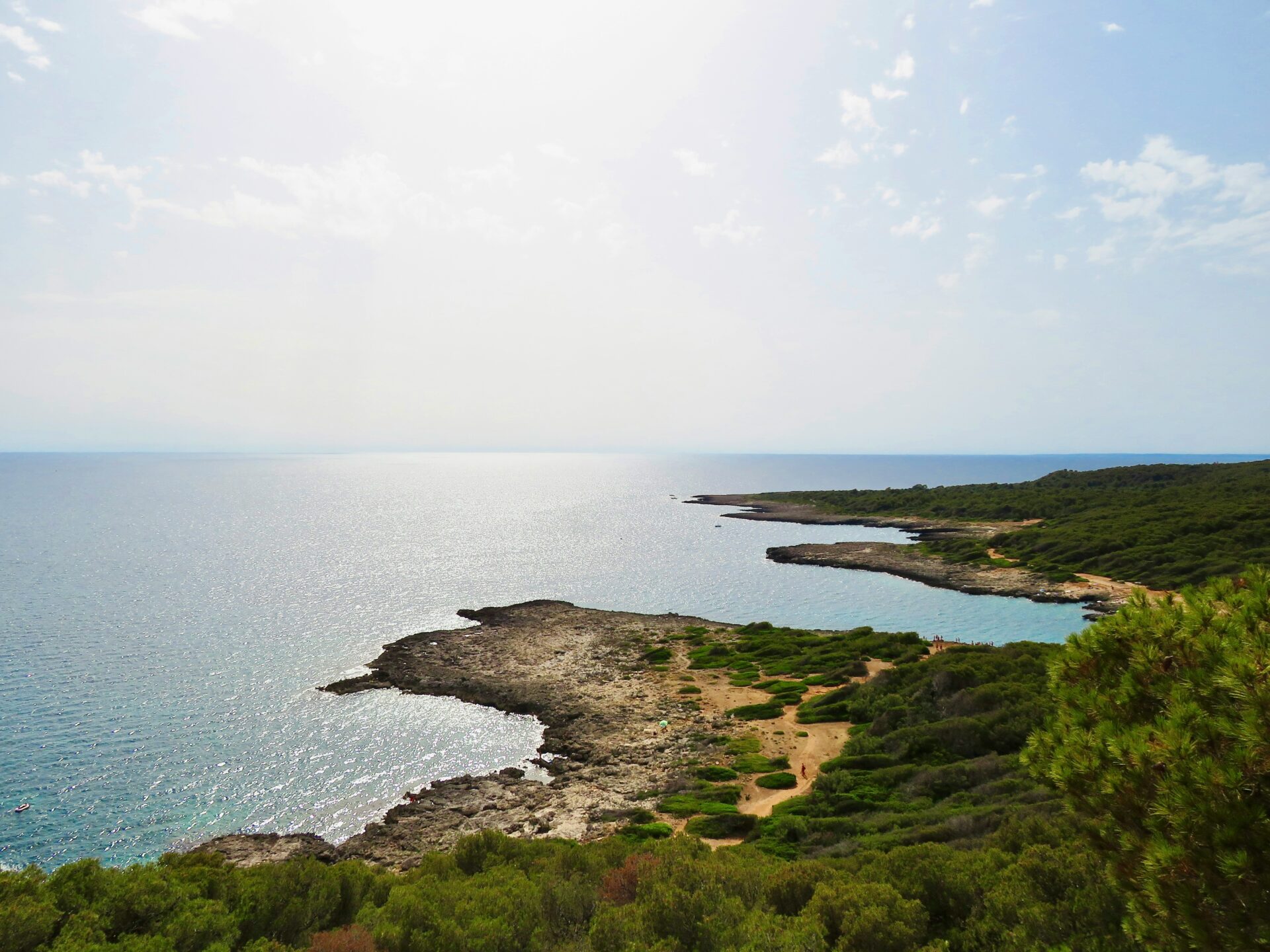 Coastal scene in Gallipoli, Italy