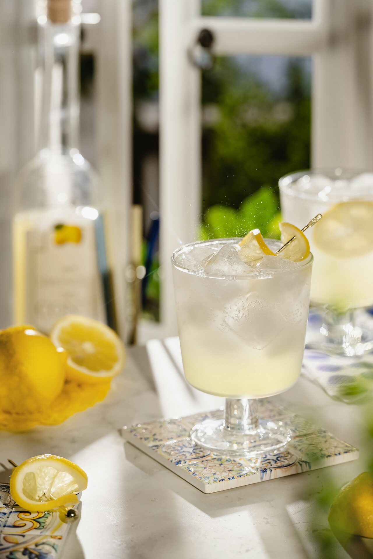 Homemade Limoncello