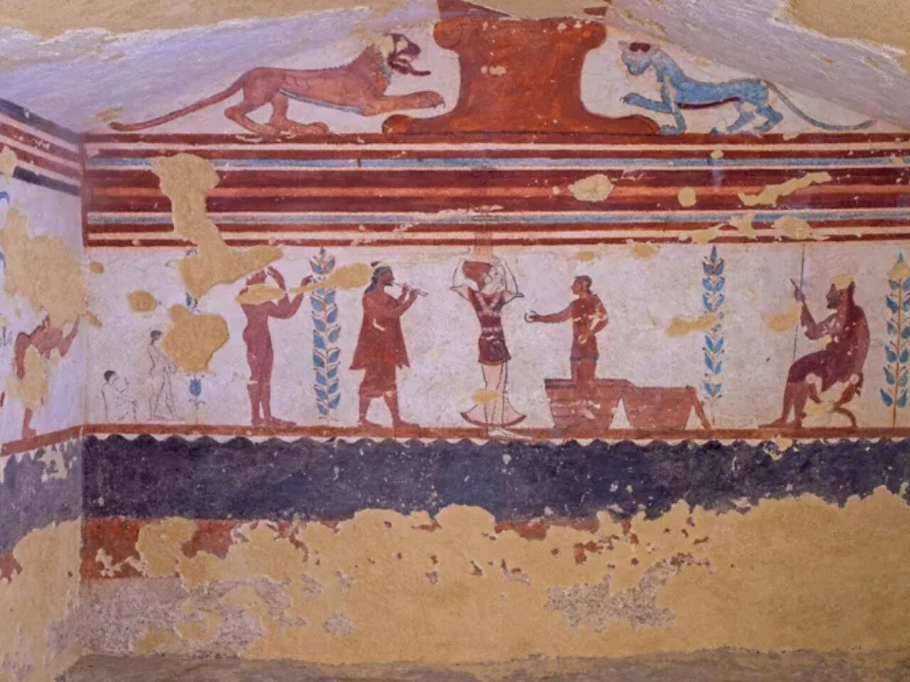 Italy Ministry of Tourism - Necropolises of Tarquinia and Cerveteri - Etruscan art