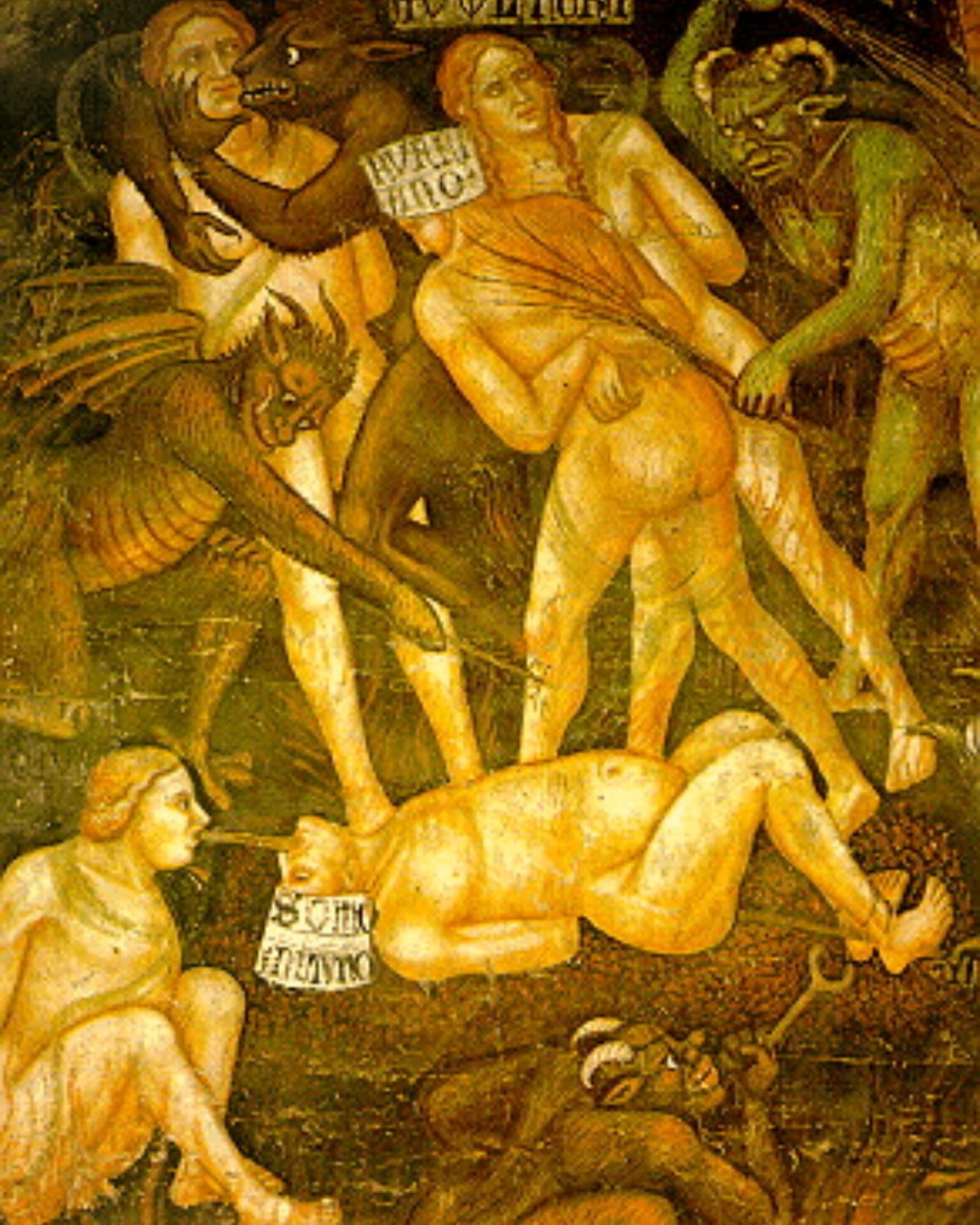 "Last Judgment" by Taddeo di Bartolo