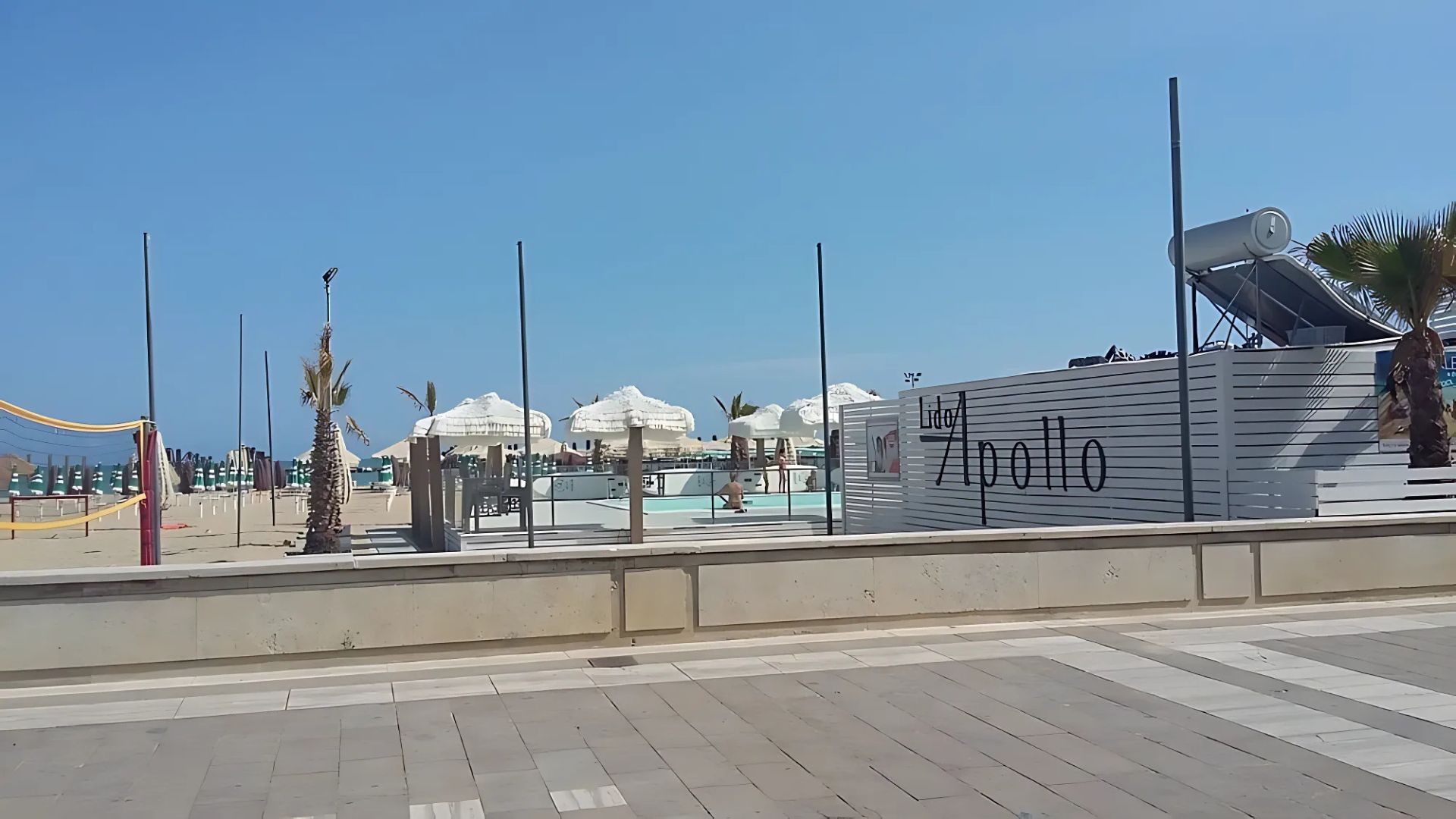 Image shows Lido Apollo in Pescara, Italy.