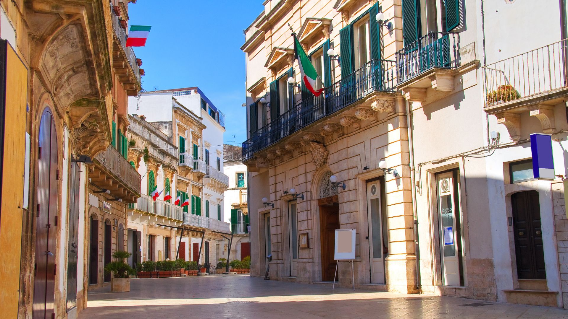 Image shows Martina Franca, Italy.