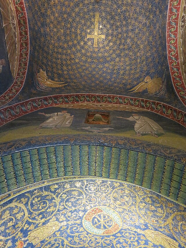 Mausoleum of Galla Placidia in Italy