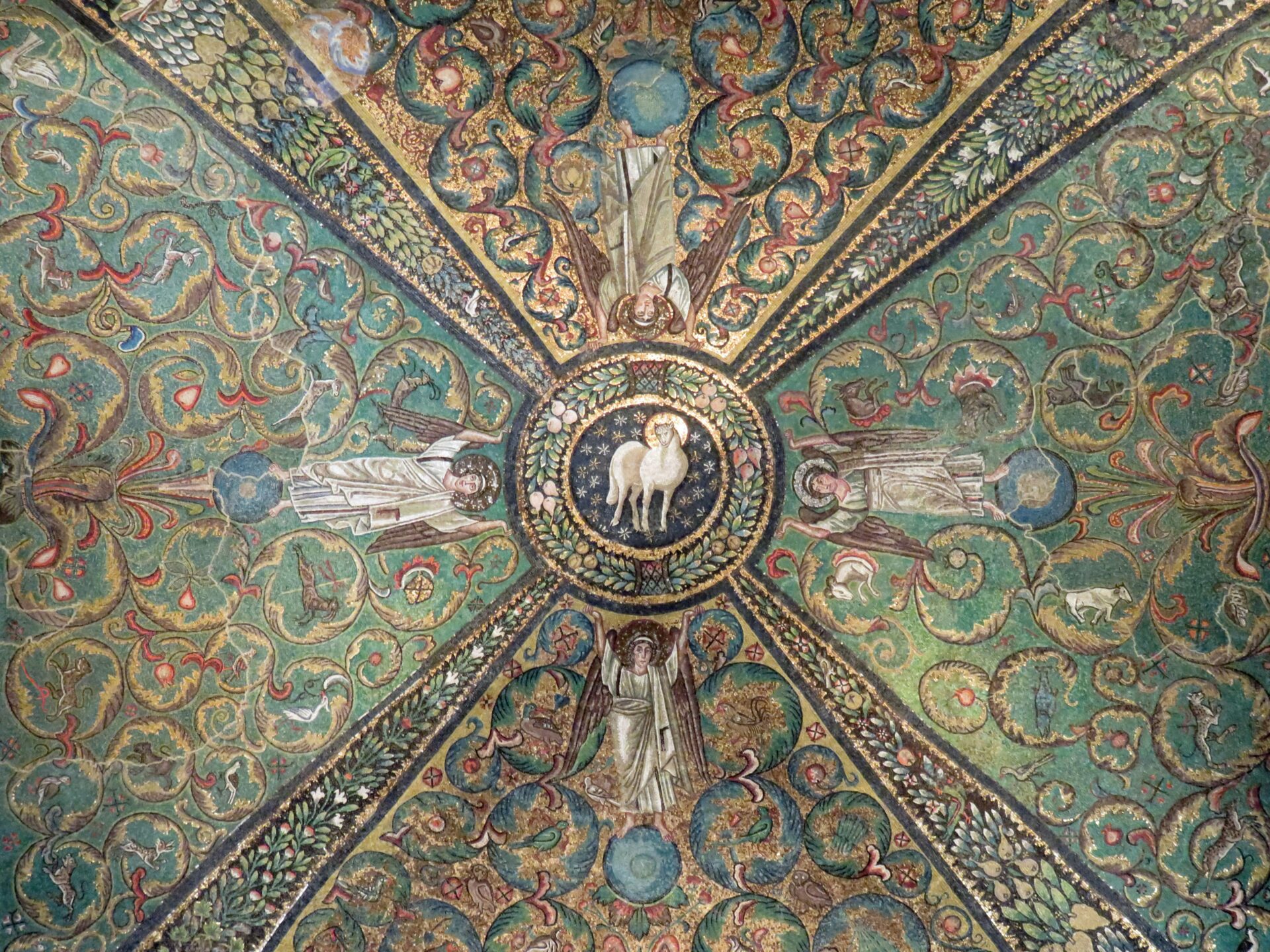 Mosaic in Basilica of San Vitale, Ravenna, Italy