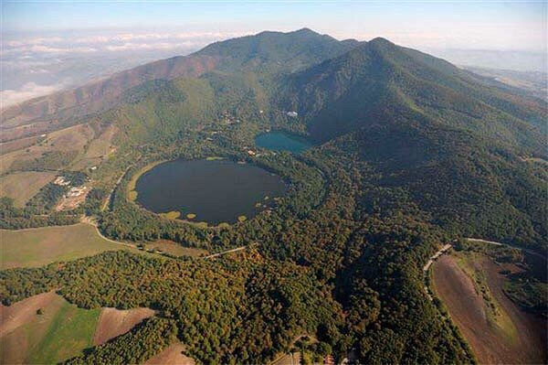 Mount Vulture, a dormant volcano in Basilicata