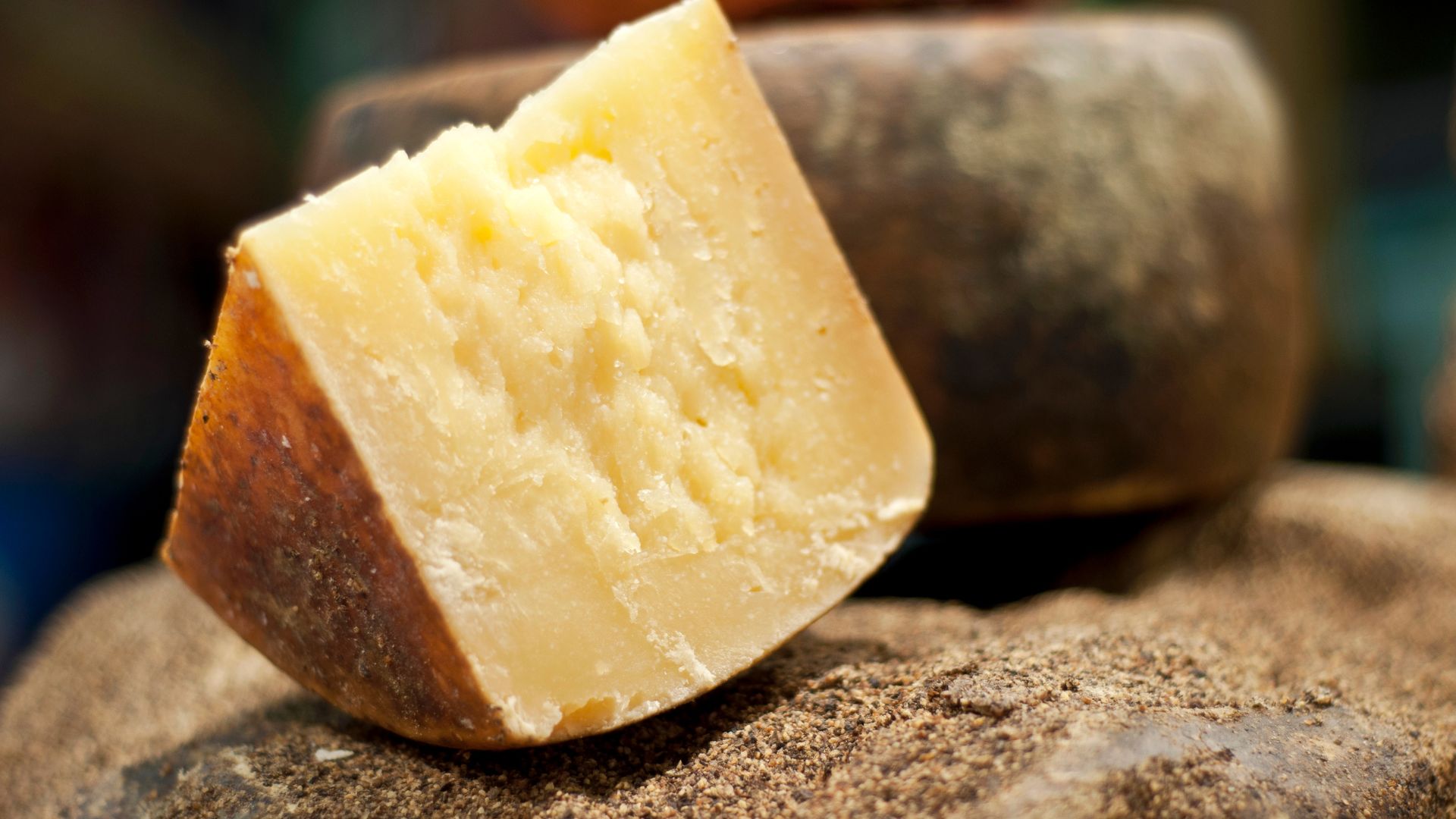 Image of a Pecorino Cheese.