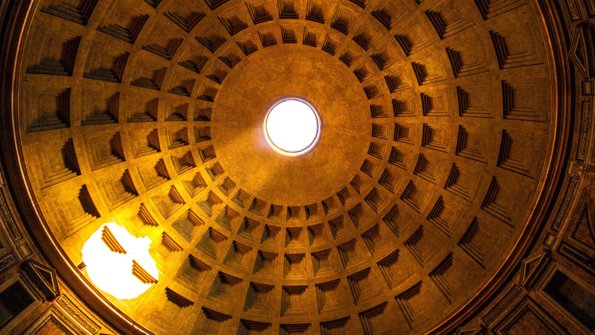 Image of The Oculus of the Pantheon in Rome