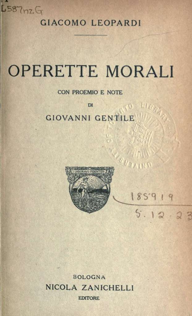 Operette Morali