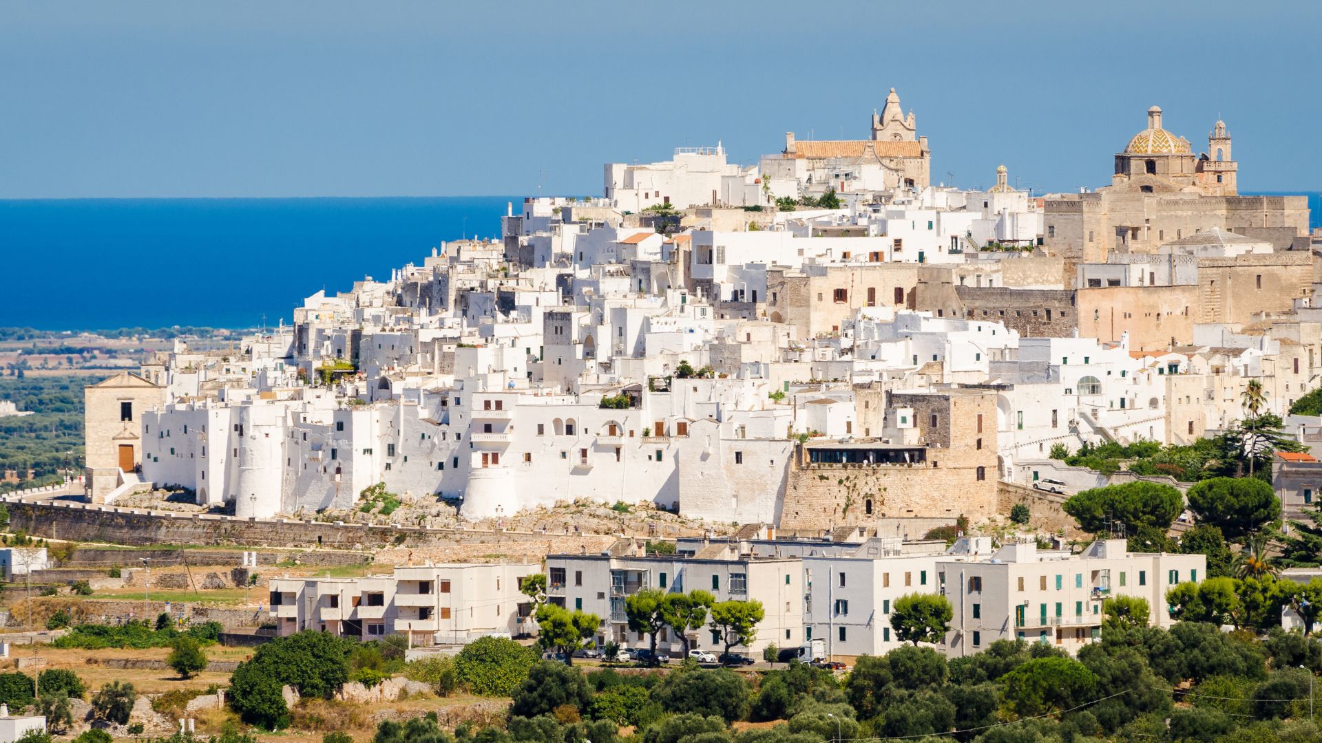 Image shows Ostuni, Puglia, Italy
