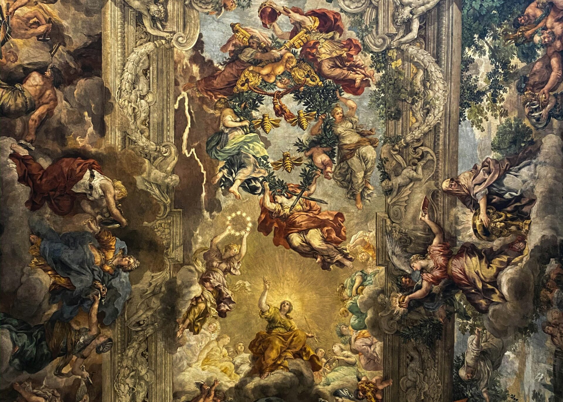 Palazzo Barberini - ancient painting in Rome