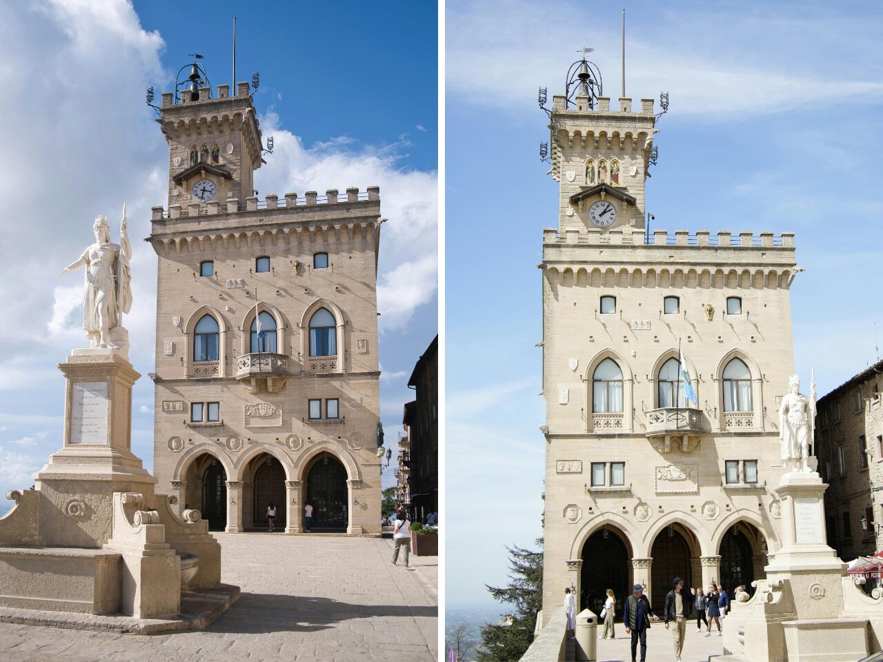 Palazzo Pubblico (San Marino) - historical landmarks in San Marino microstate