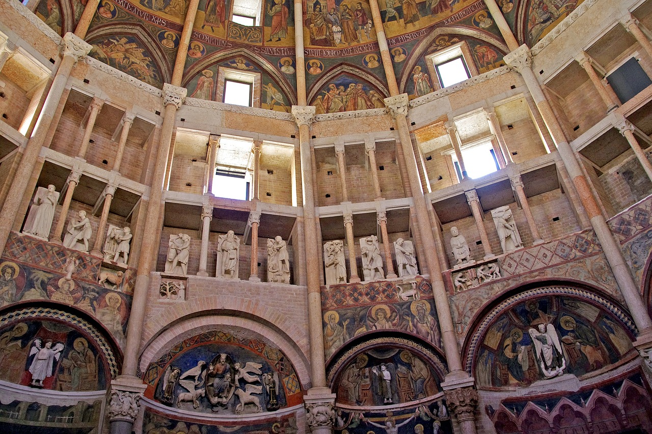 Parma Baptistery - Romanesque Gothic architecture