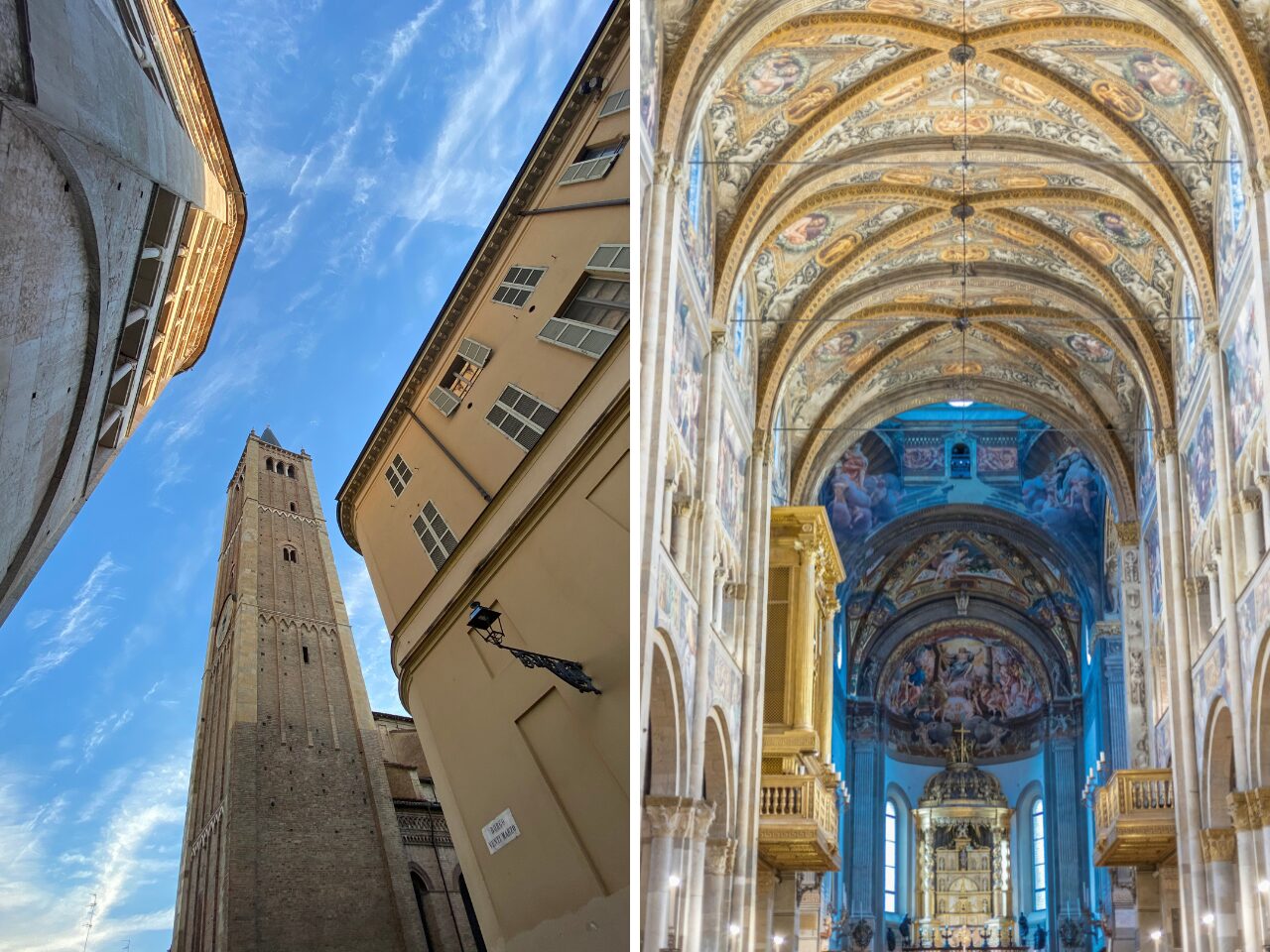 Parma Cathedral Exterior and Interior