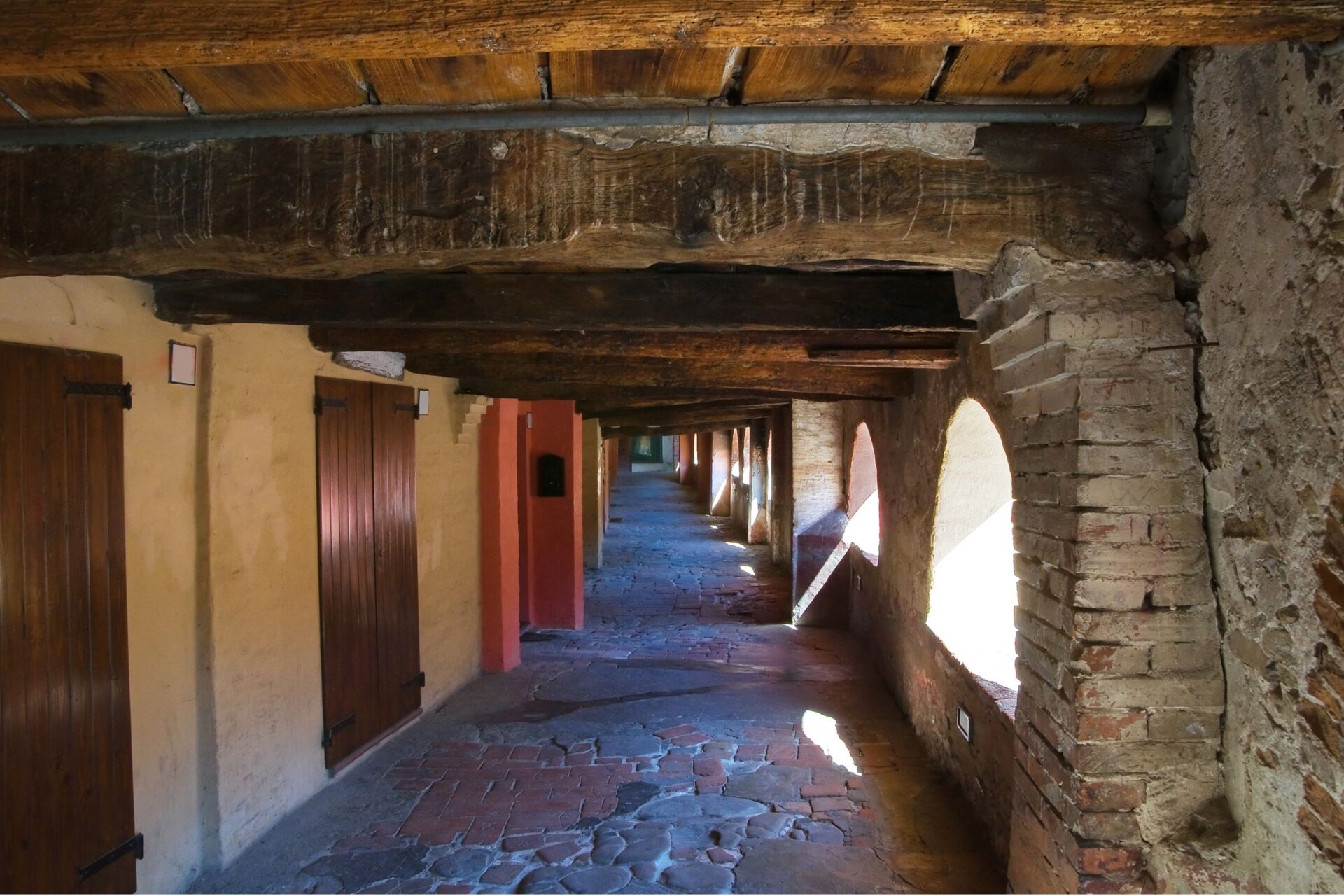 Ravenna castle's interior