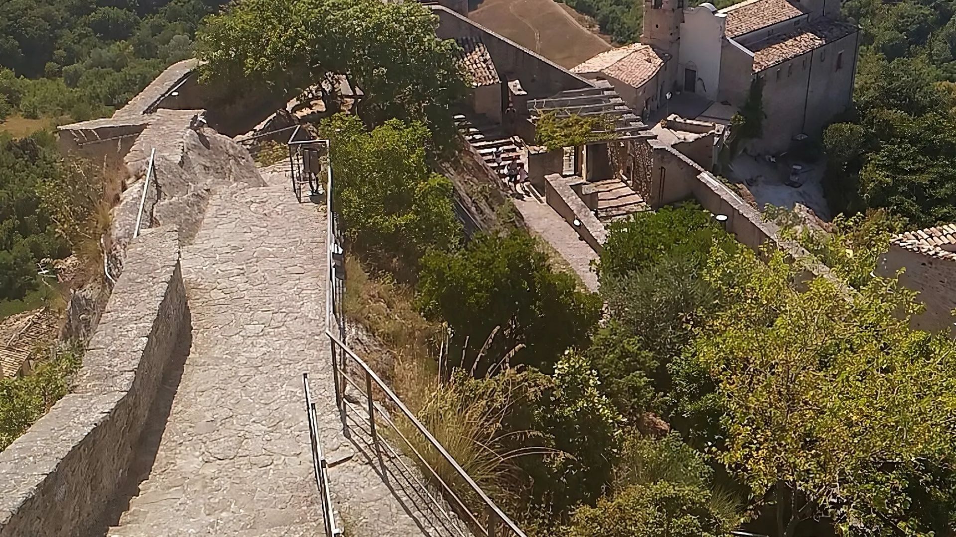 Image shows Roccascalegna Castle