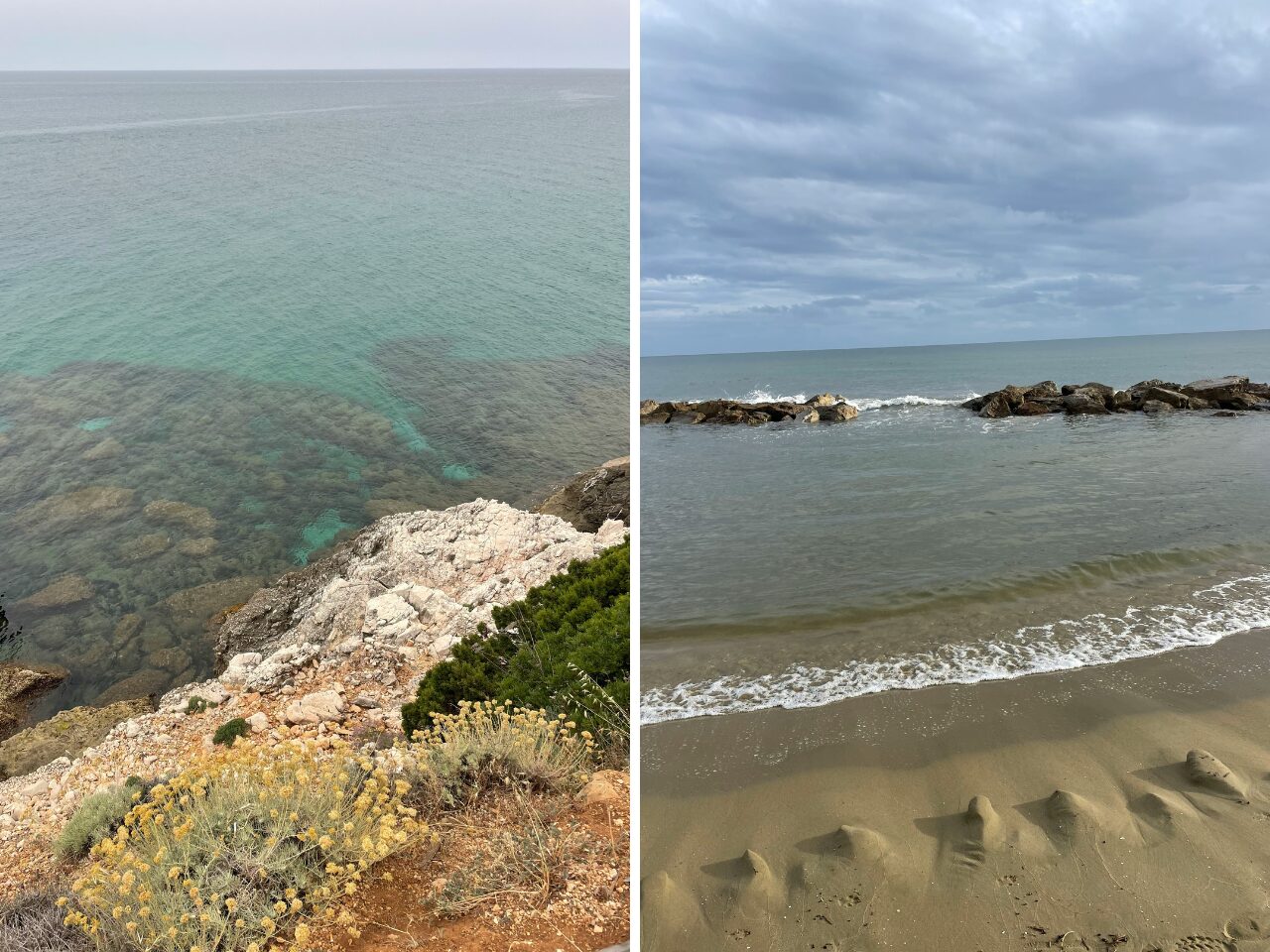 San Felice Circeo - view of the beach