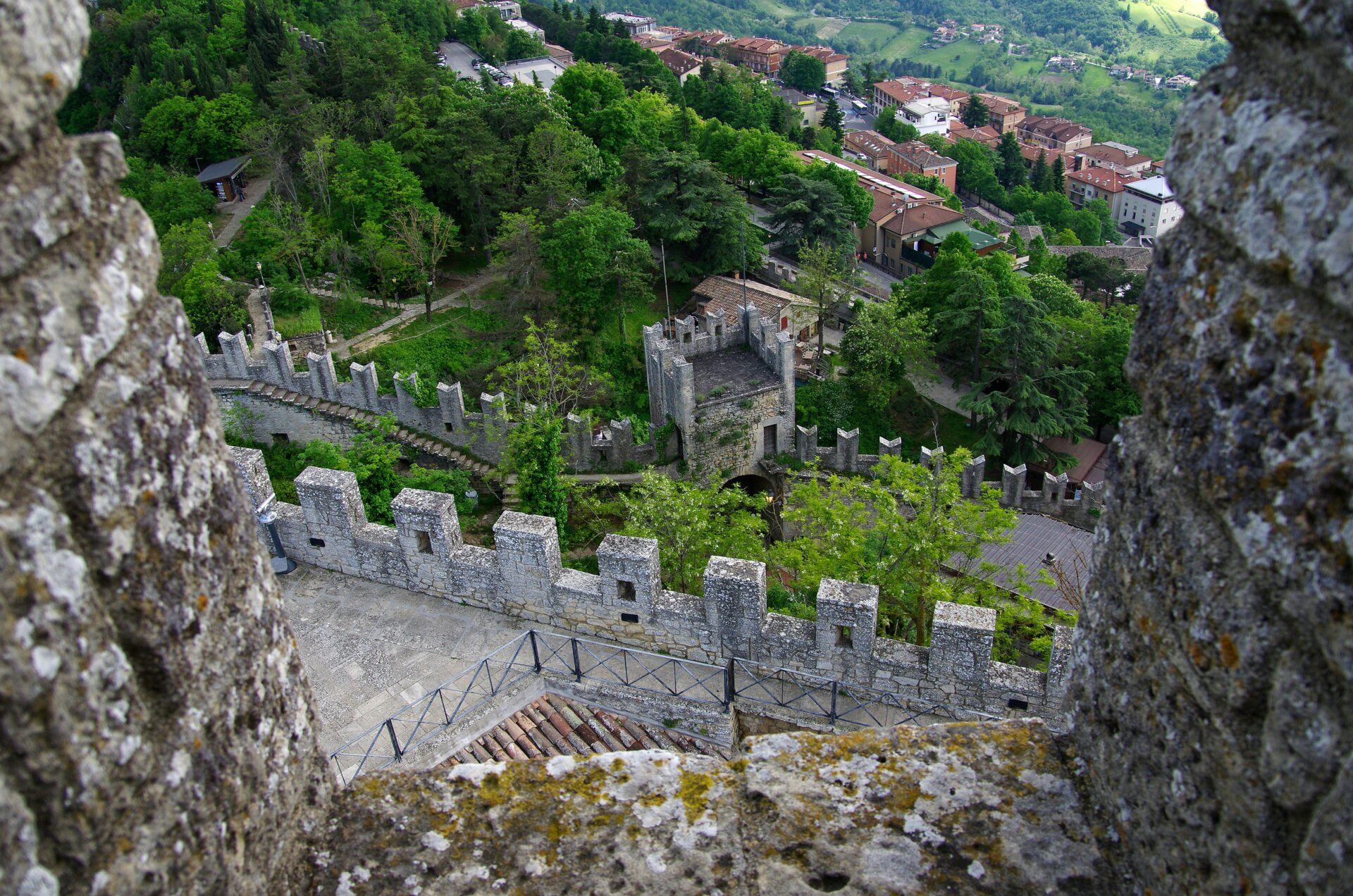 San Marino - Monte Titano view from above