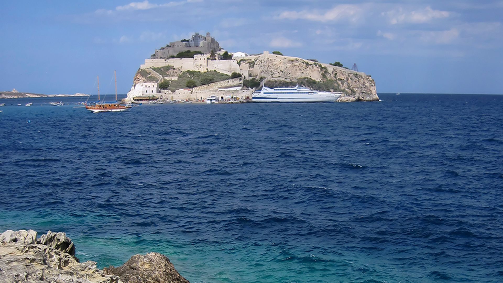 Image shows San Nicola, Tremiti Islands, Italy. 