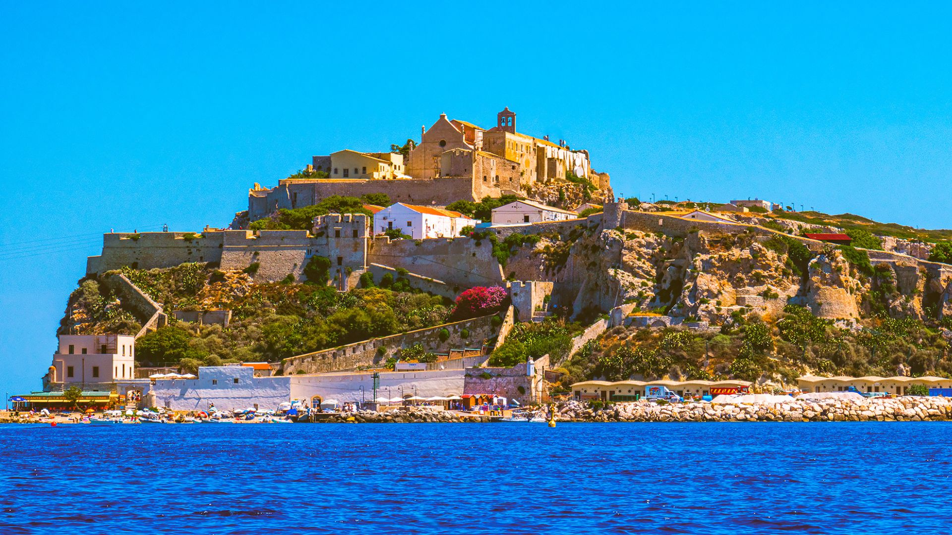 Image shows San Nicola, Tremiti Islands, Italy.