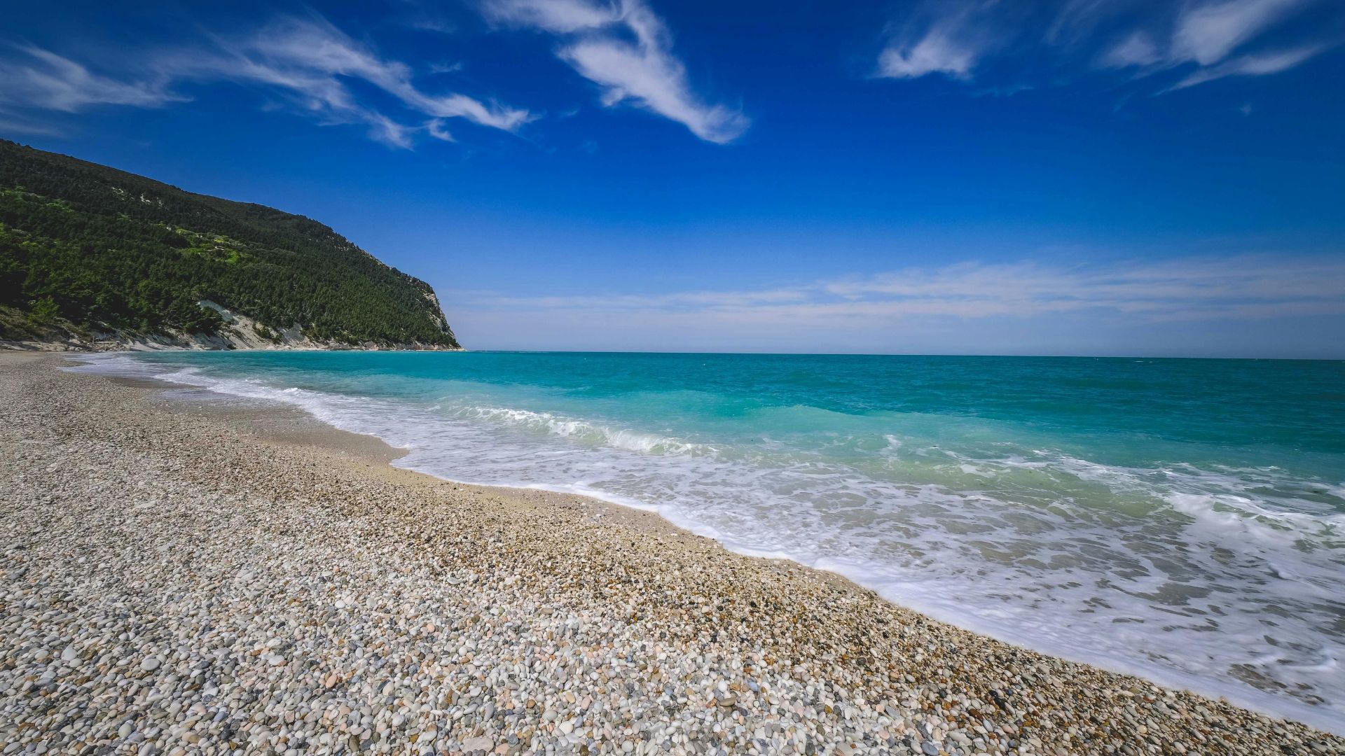 Image of Sirolo beach, Italy
