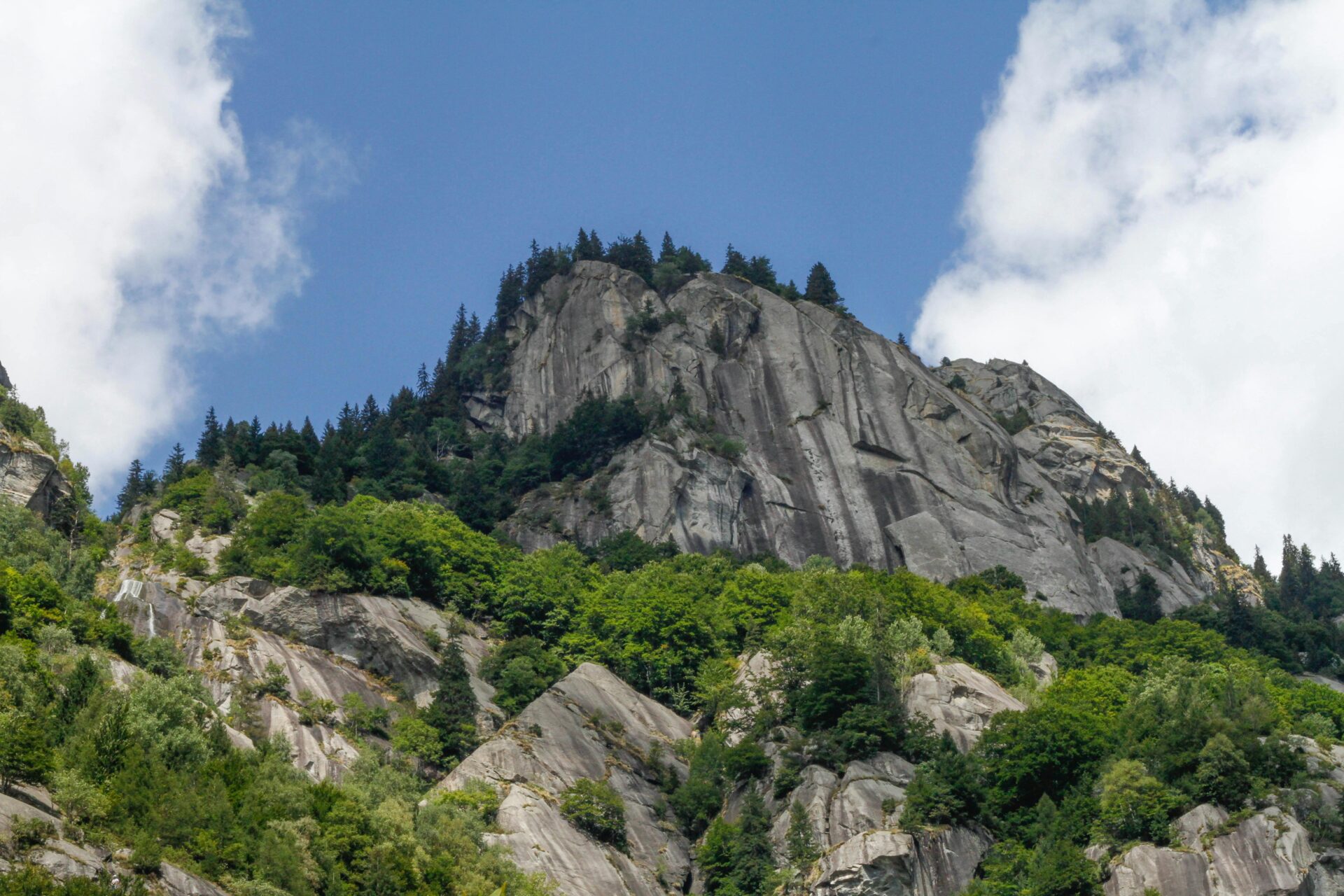 Scenic view of the mountains in Southern Lazio extending into the Ciociaria region