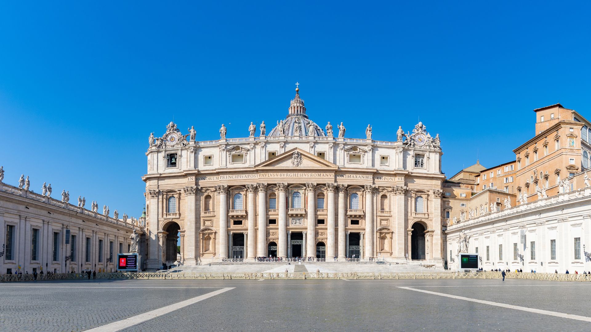 Image of St. Peter's Basilica.