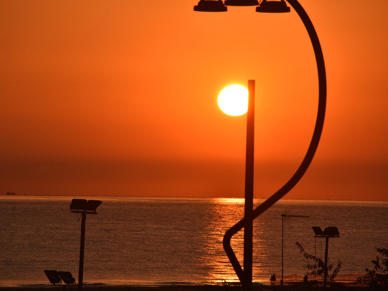 Sunset at Rimini Beach