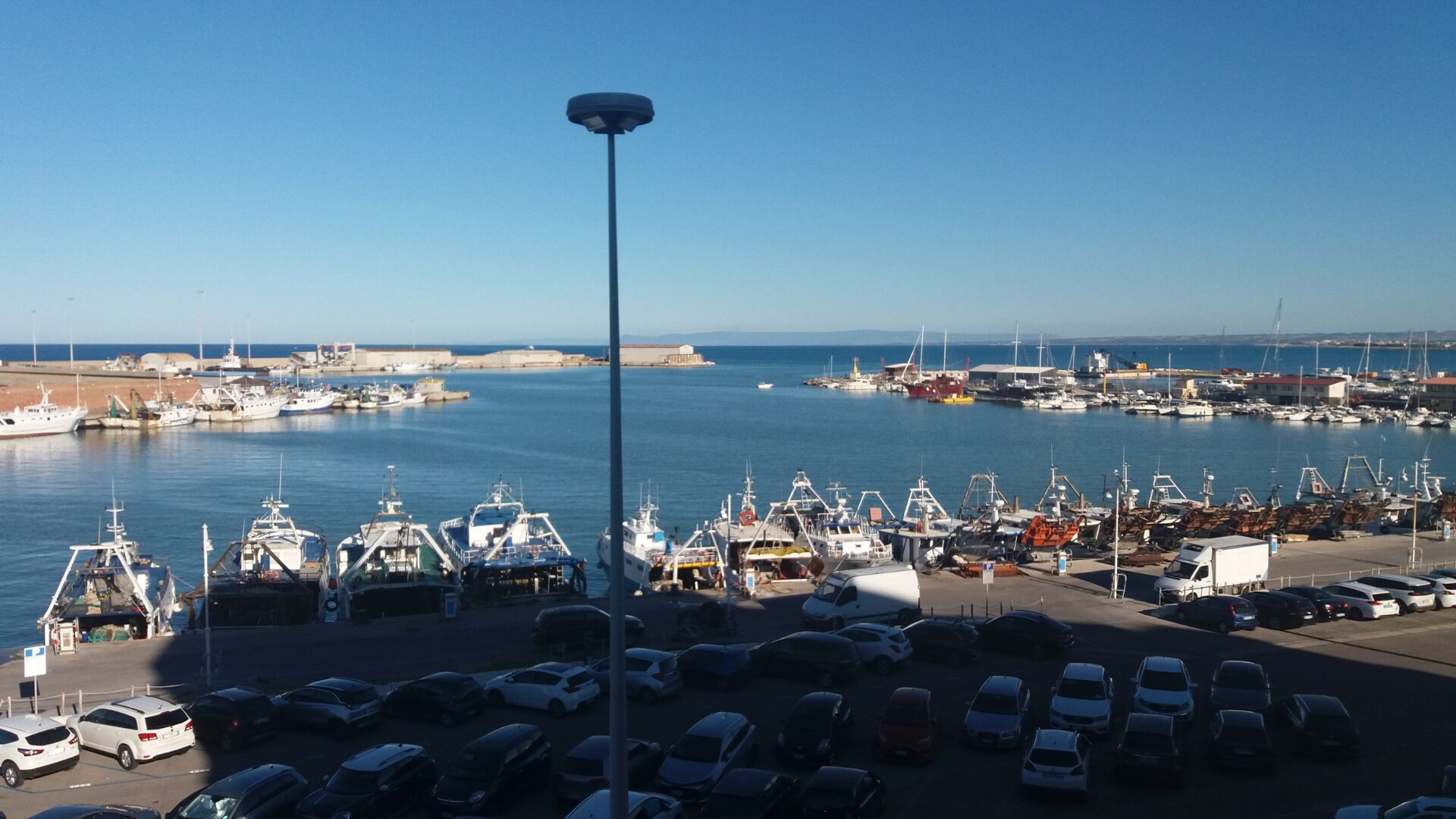 Termoli - parking lot - coastal city
