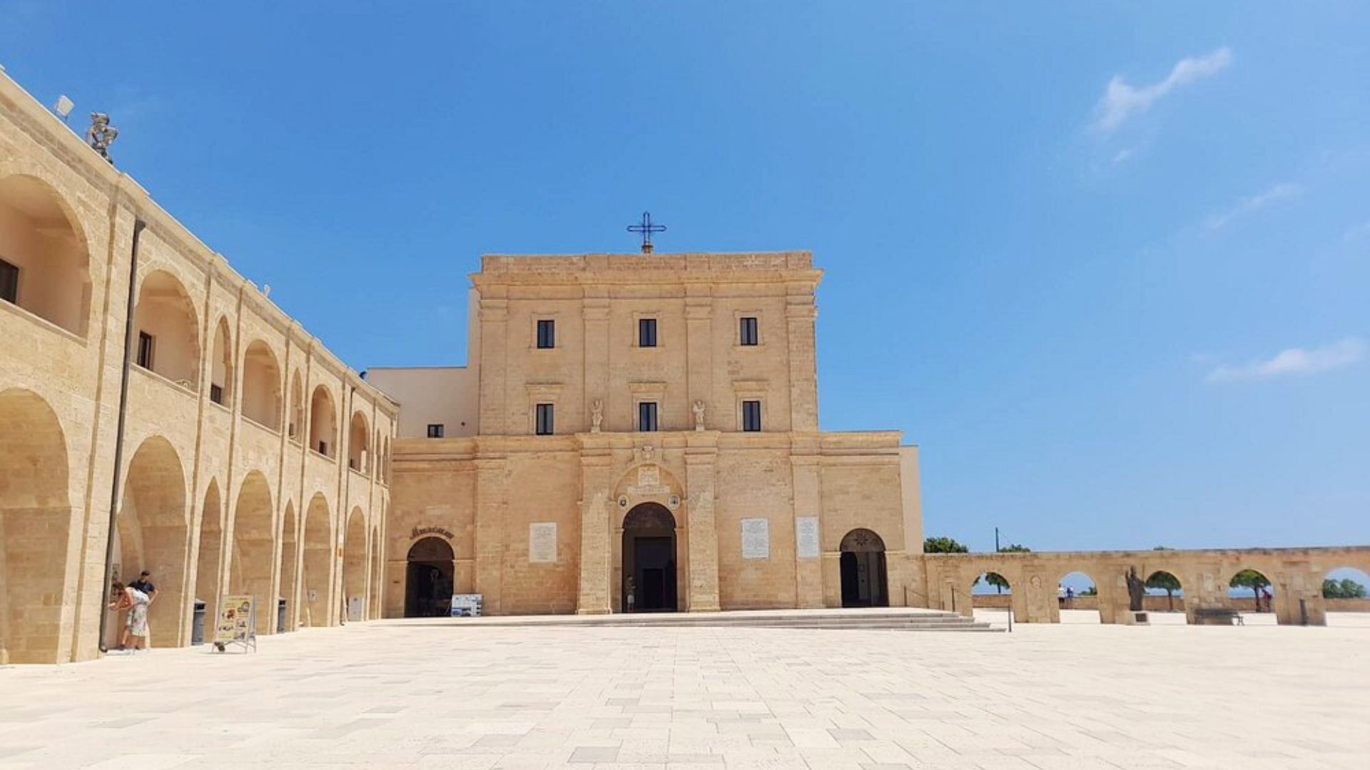 Image shows The Basilica Santuario di Santa Maria de Finibus Terrae, Santa Maria di Leuca, Italy