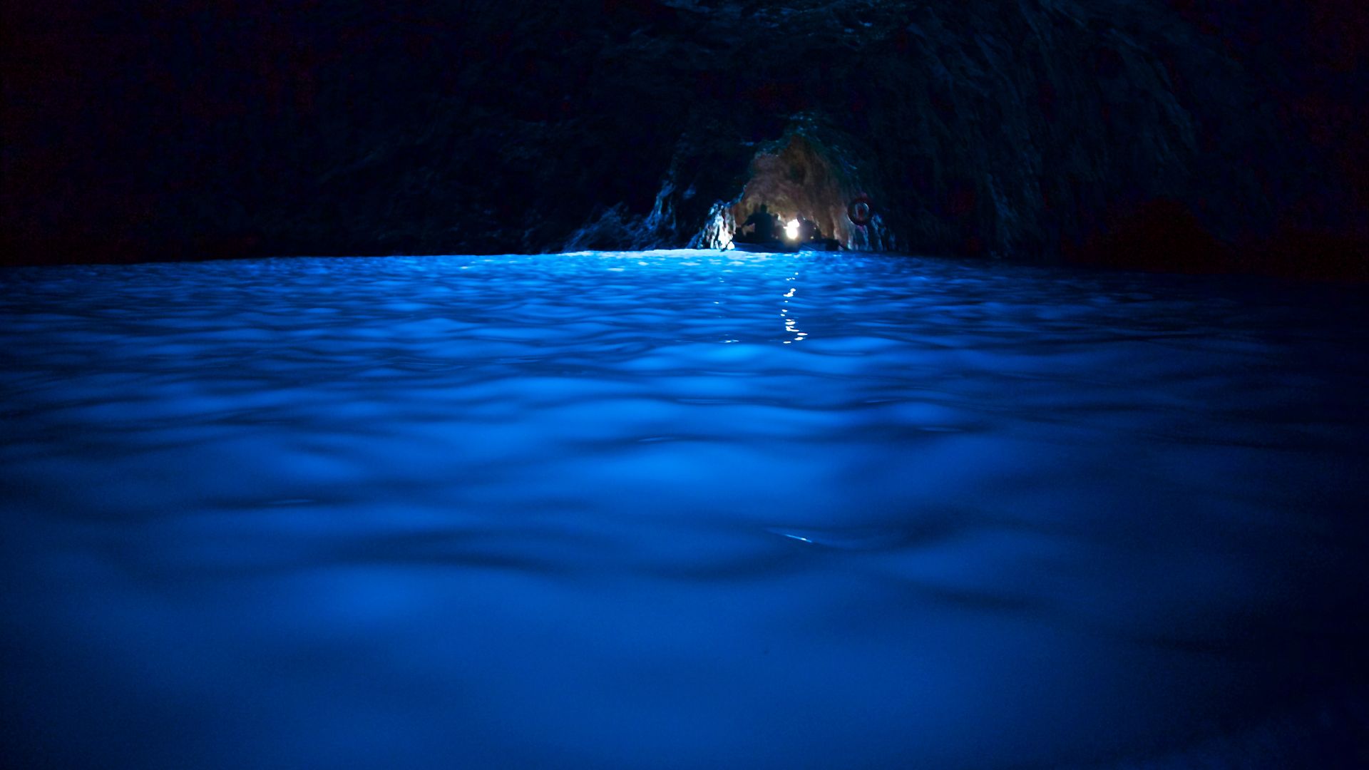Image of The Blue Grotto of Capri, Italy